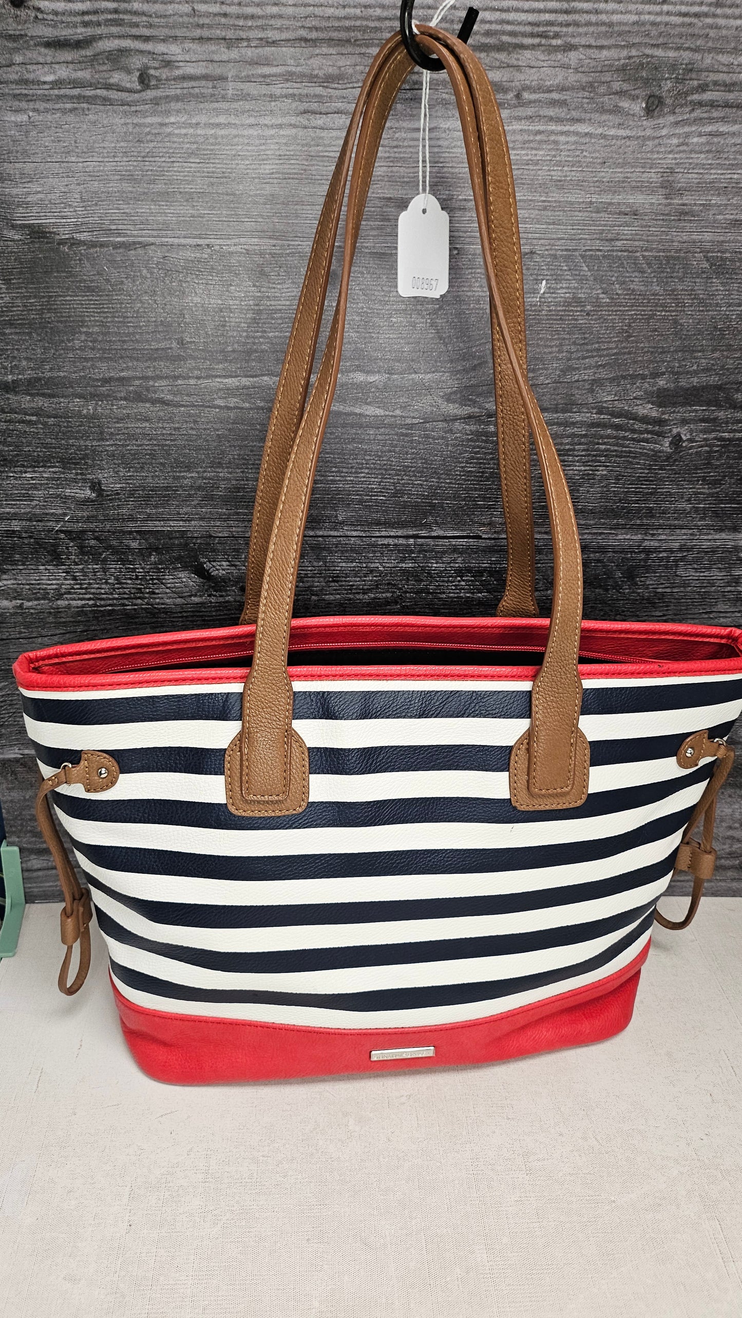 Boston Bailey Multi Stripe Tote
