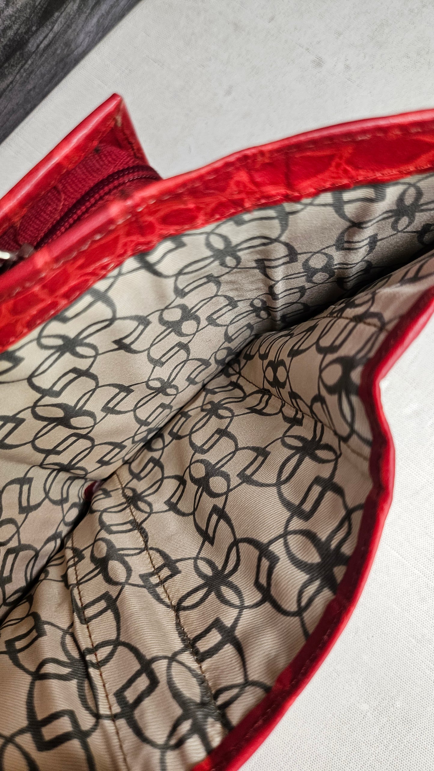 Annapelle Red Leather Wallet