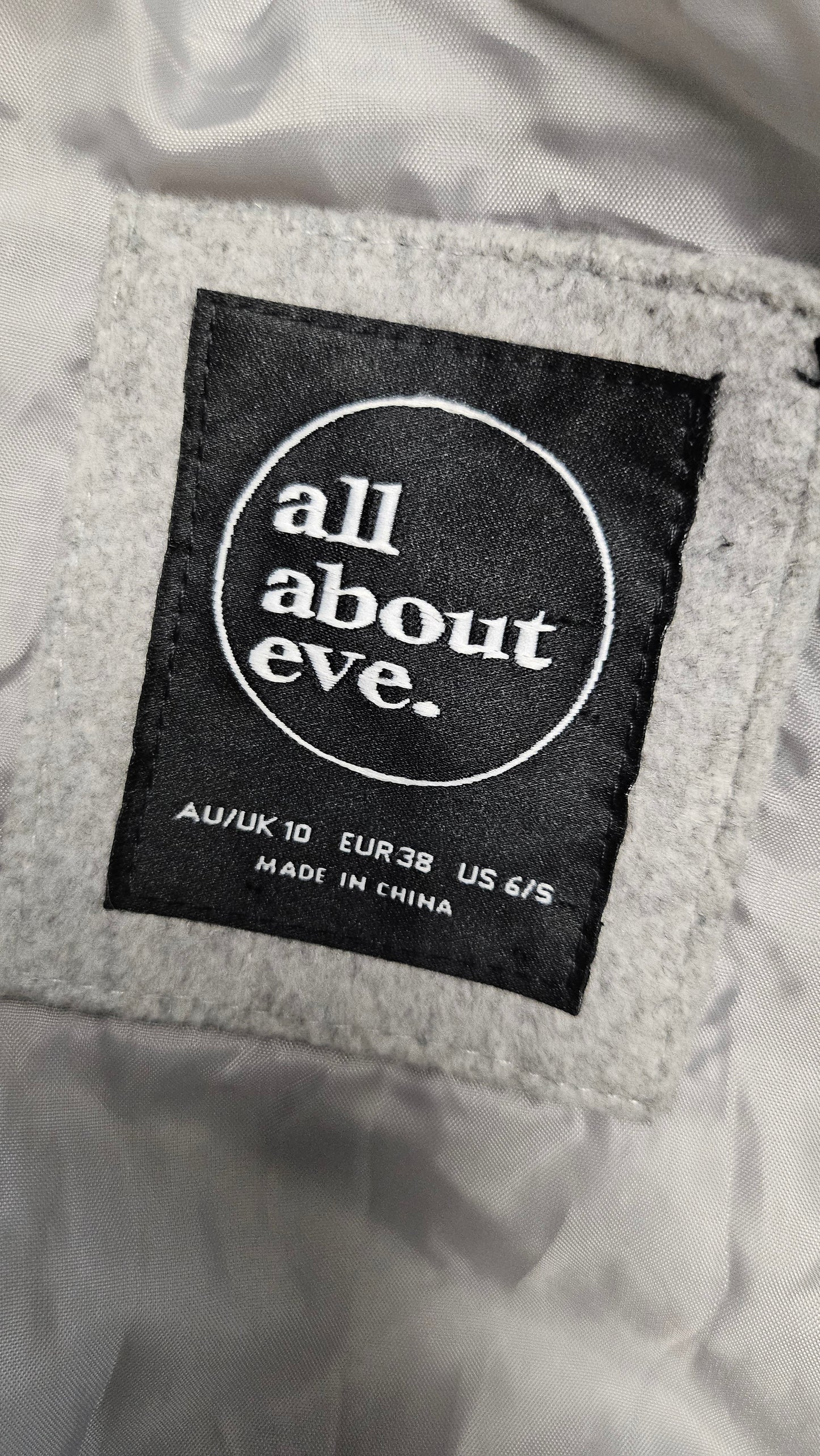All About Eve Grey Cape Coat (10)
