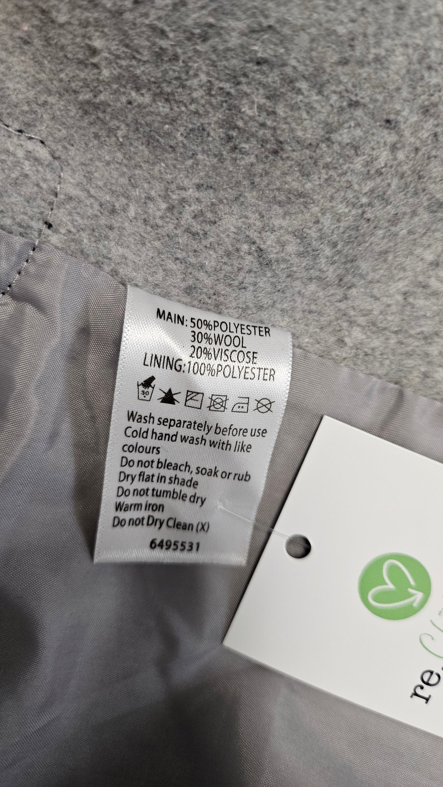 All About Eve Grey Cape Coat (10)
