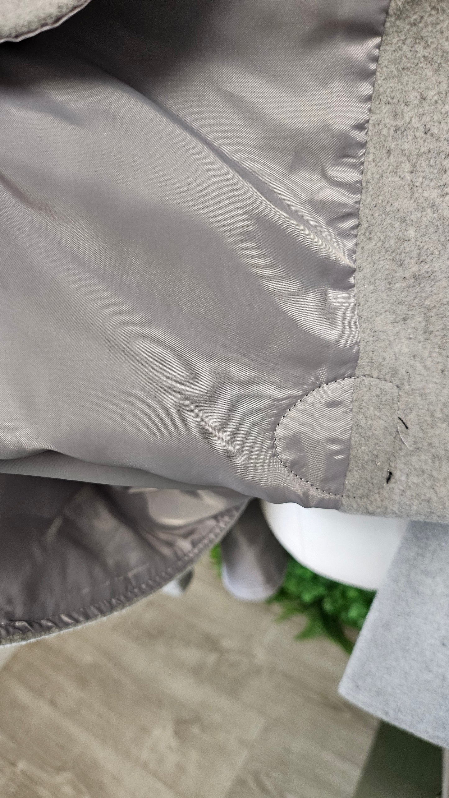 All About Eve Grey Cape Coat (10)