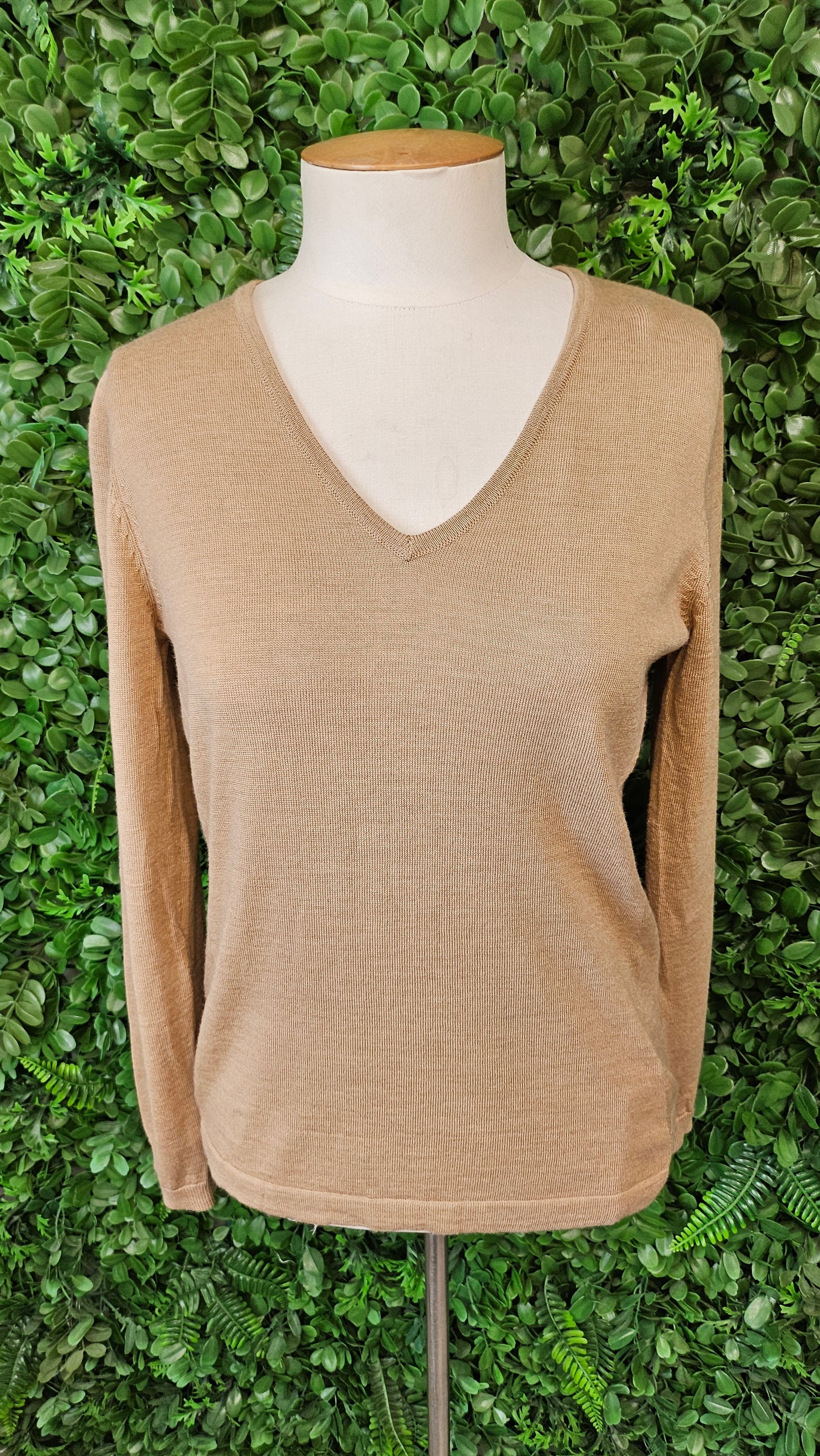 Caroline Sills Tan Basic Knit (10)