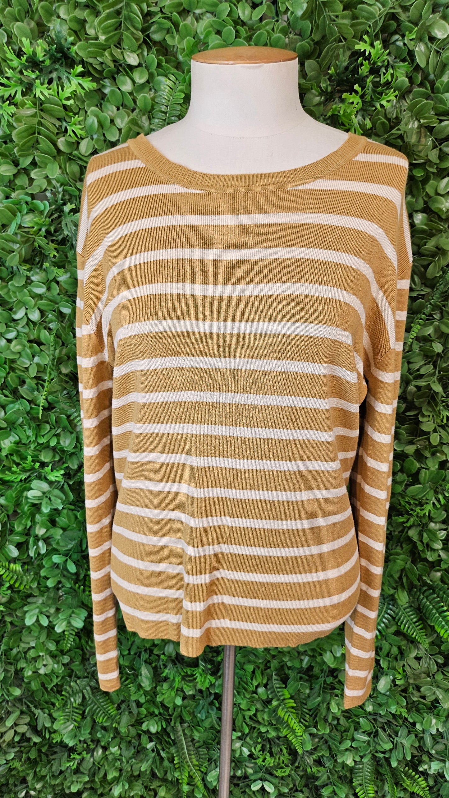 Loughlin Mustard Stripe Knit (10)