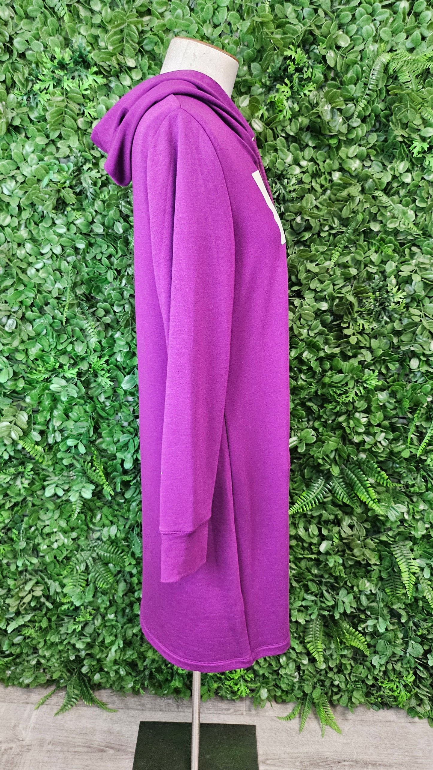 Calvin Klein Purple Sweatshirt Dress (12)