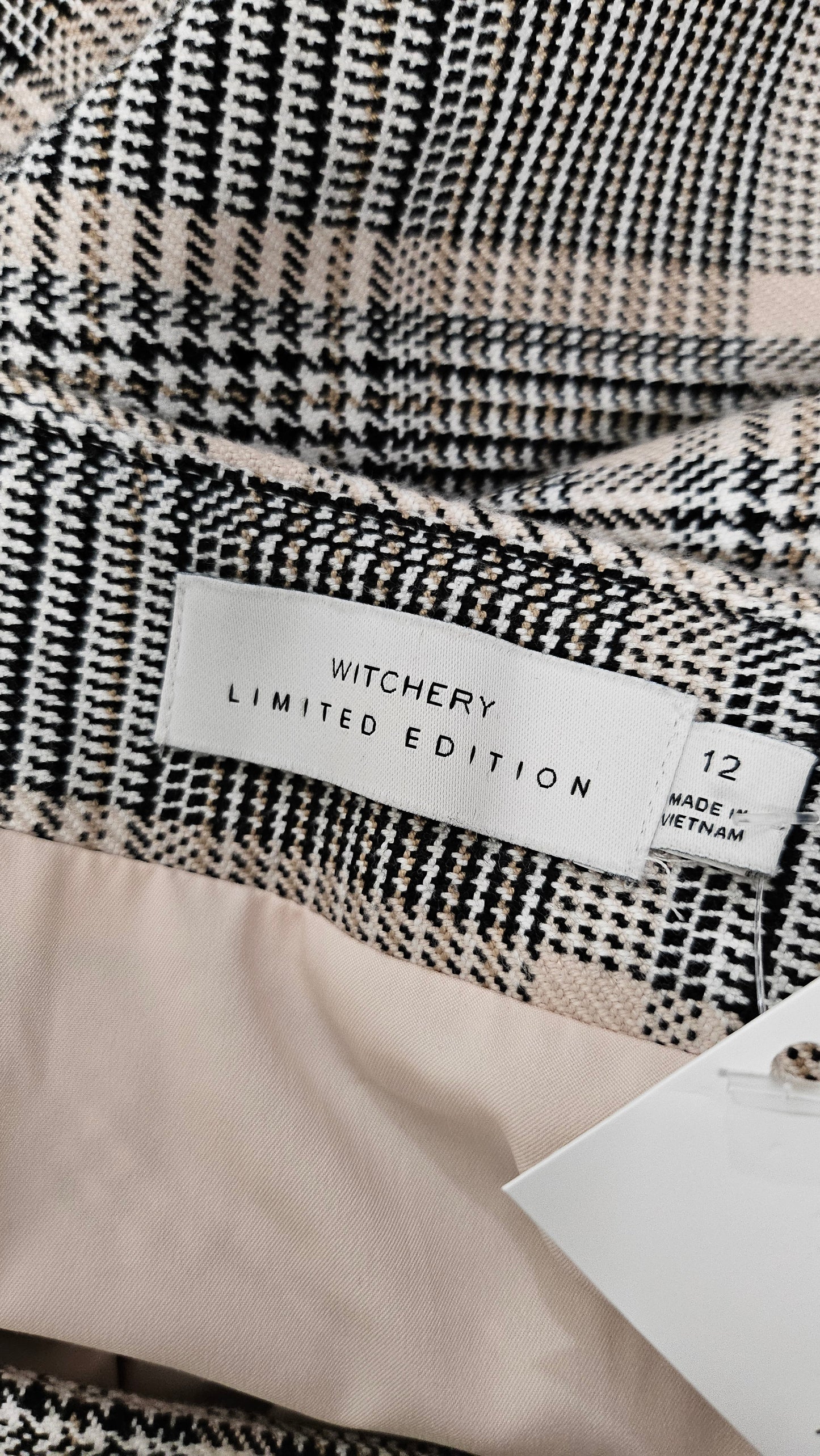 Witchery Plaid Midi Skirt (12)