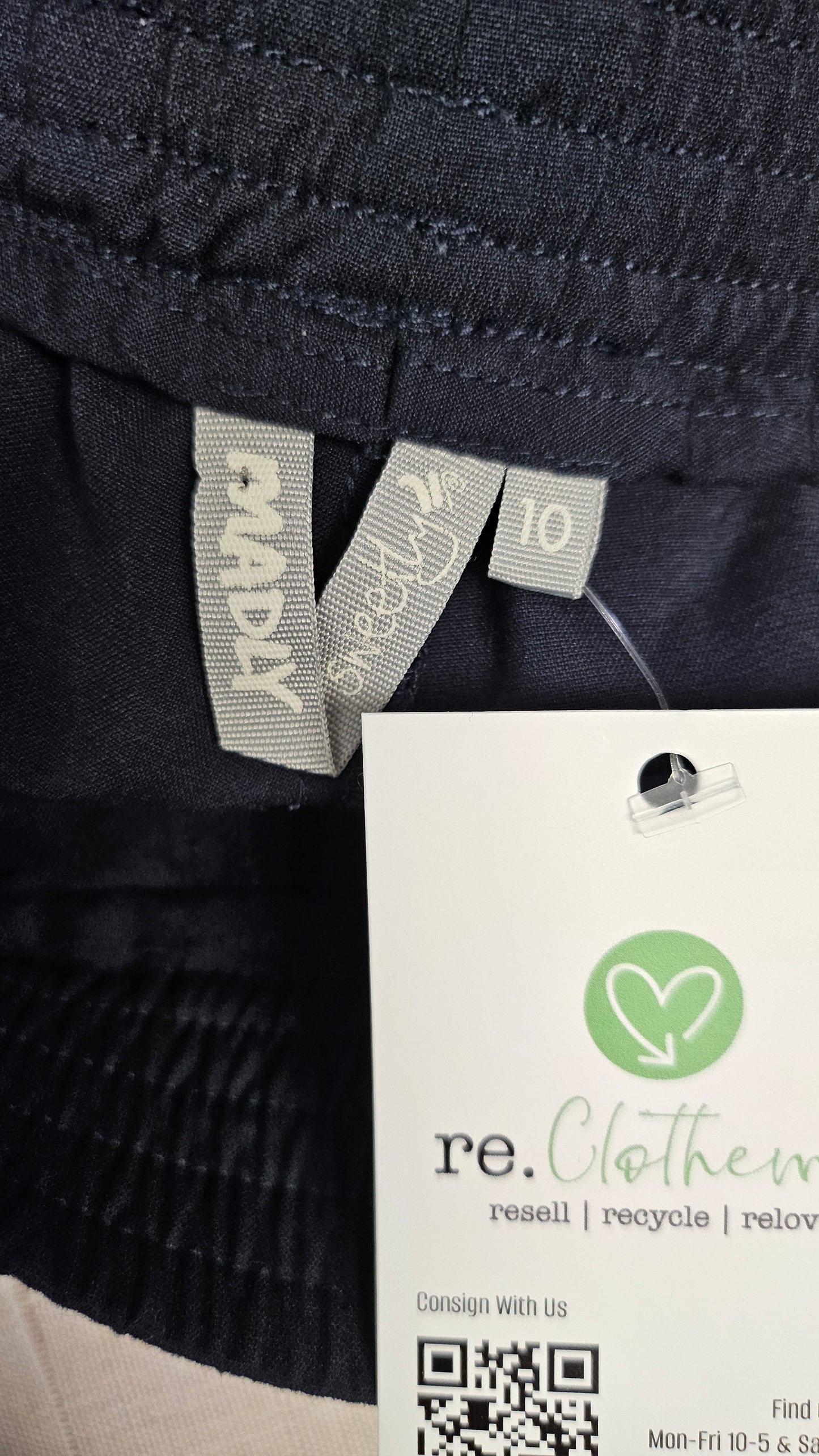 Madly Sweetly Navy Dressy Jogger (10)