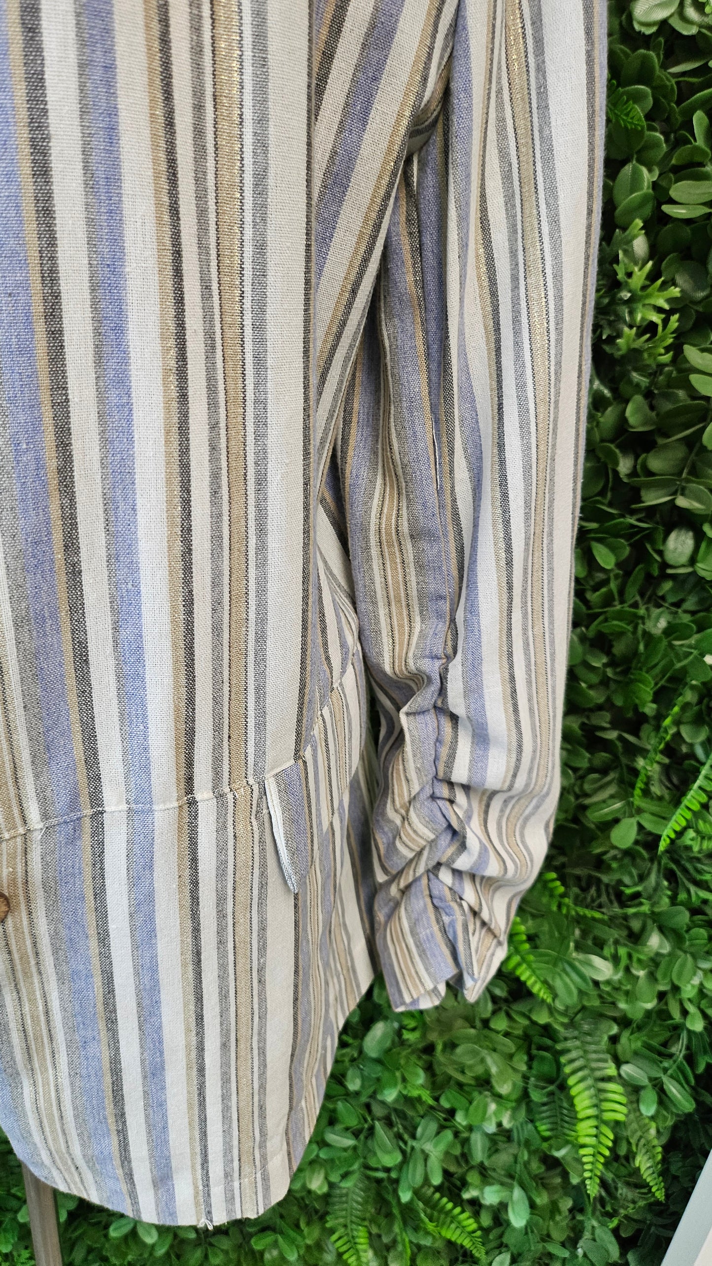 Classified With Love Stripe Santorini Jacket BNWT (12-14)