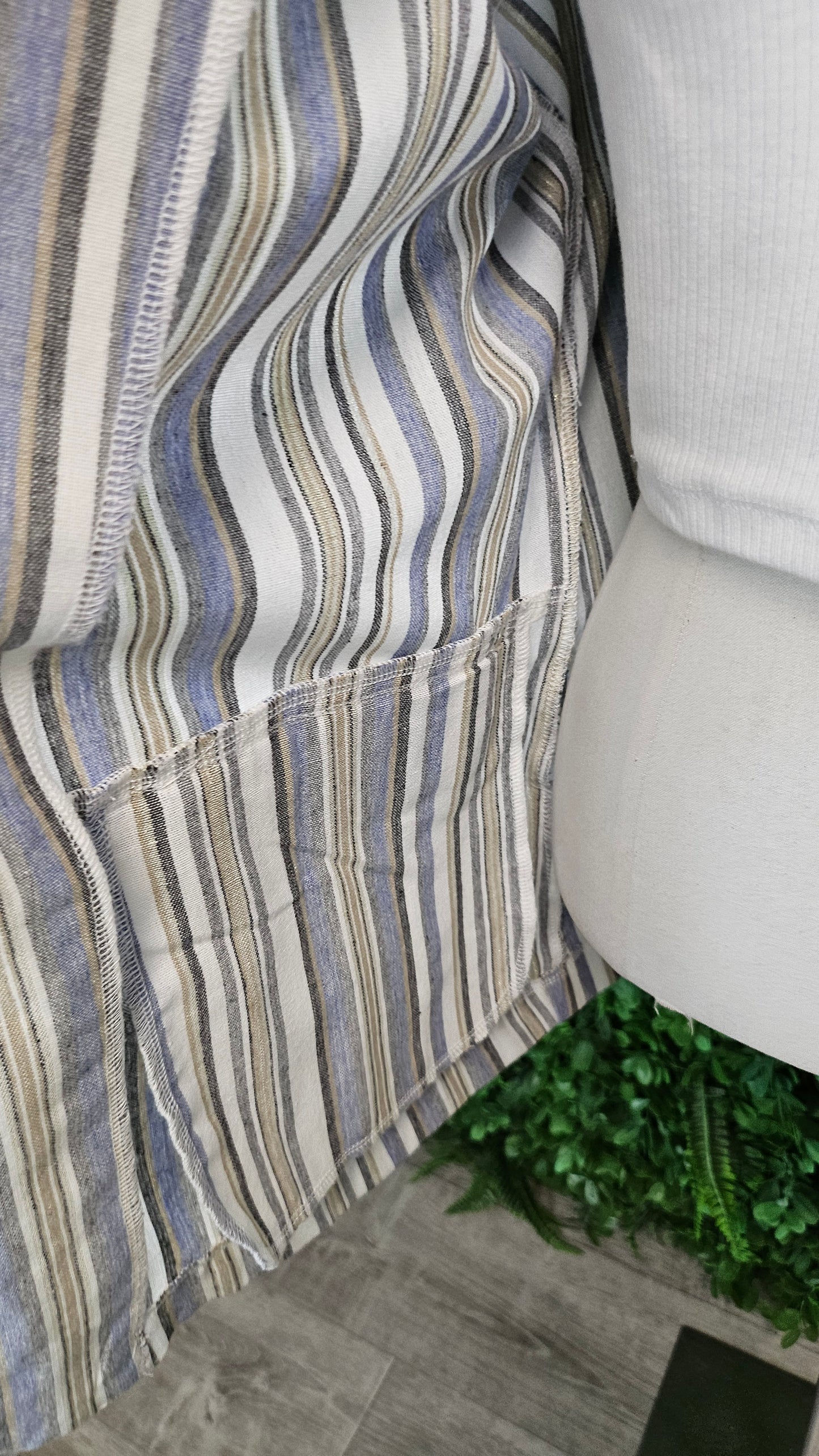 Classified With Love Stripe Santorini Jacket BNWT (12-14)
