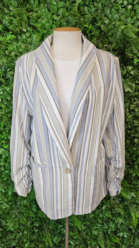 Classified With Love Stripe Santorini Jacket BNWT (12-14)