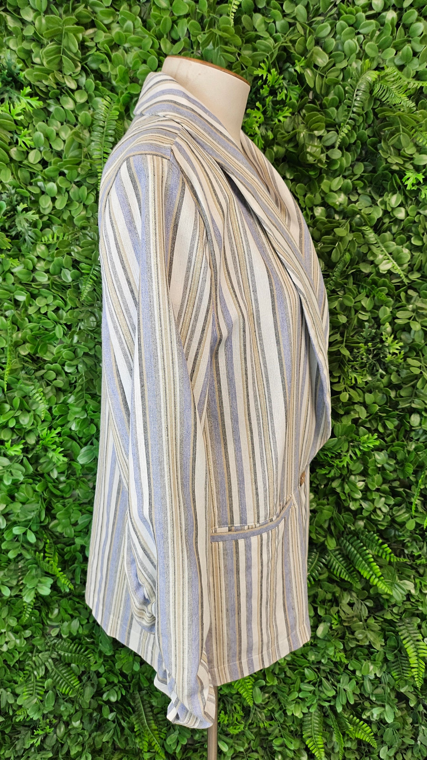 Classified With Love Stripe Santorini Jacket BNWT (12-14)