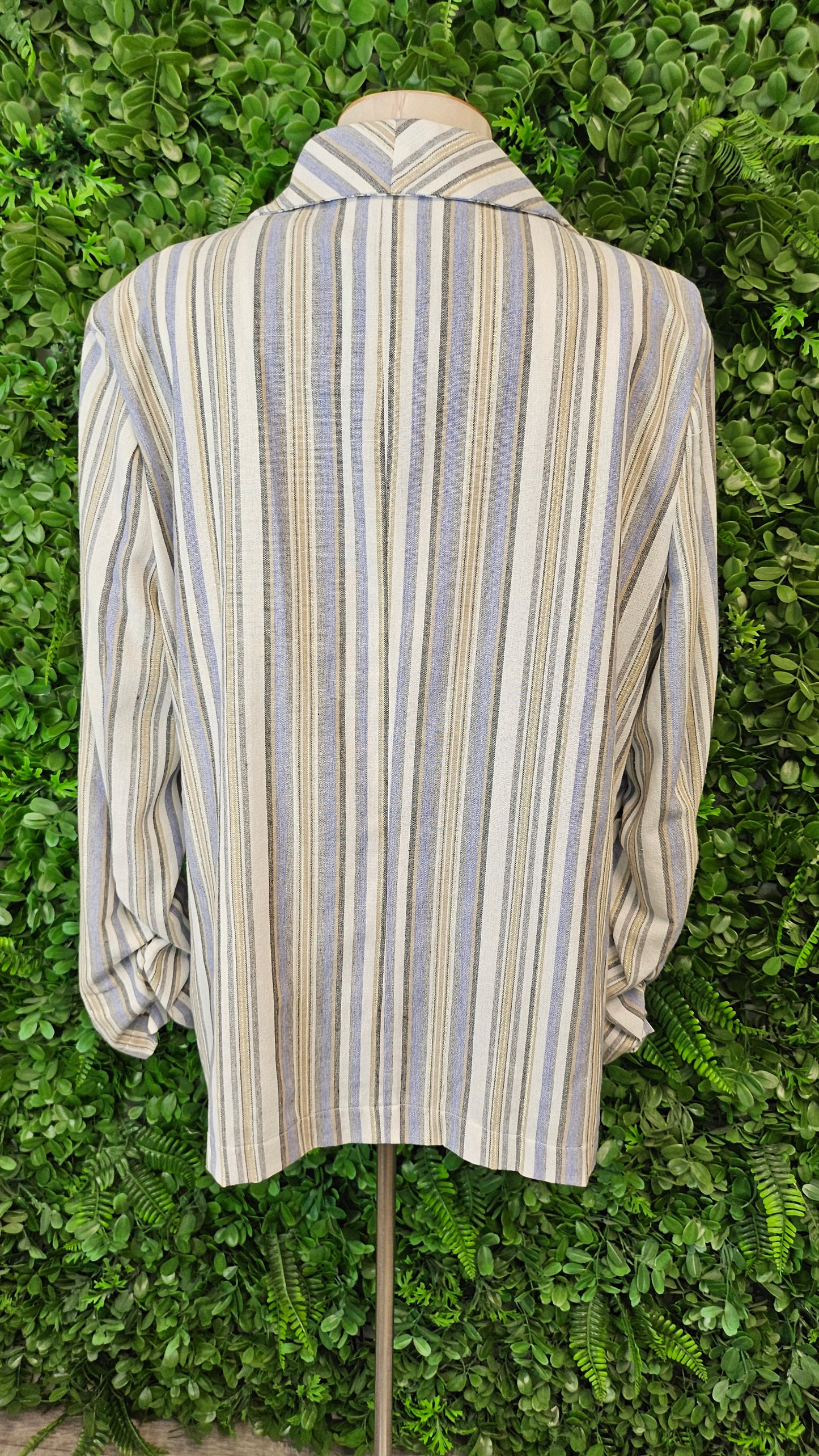 Classified With Love Stripe Santorini Jacket BNWT (12-14)