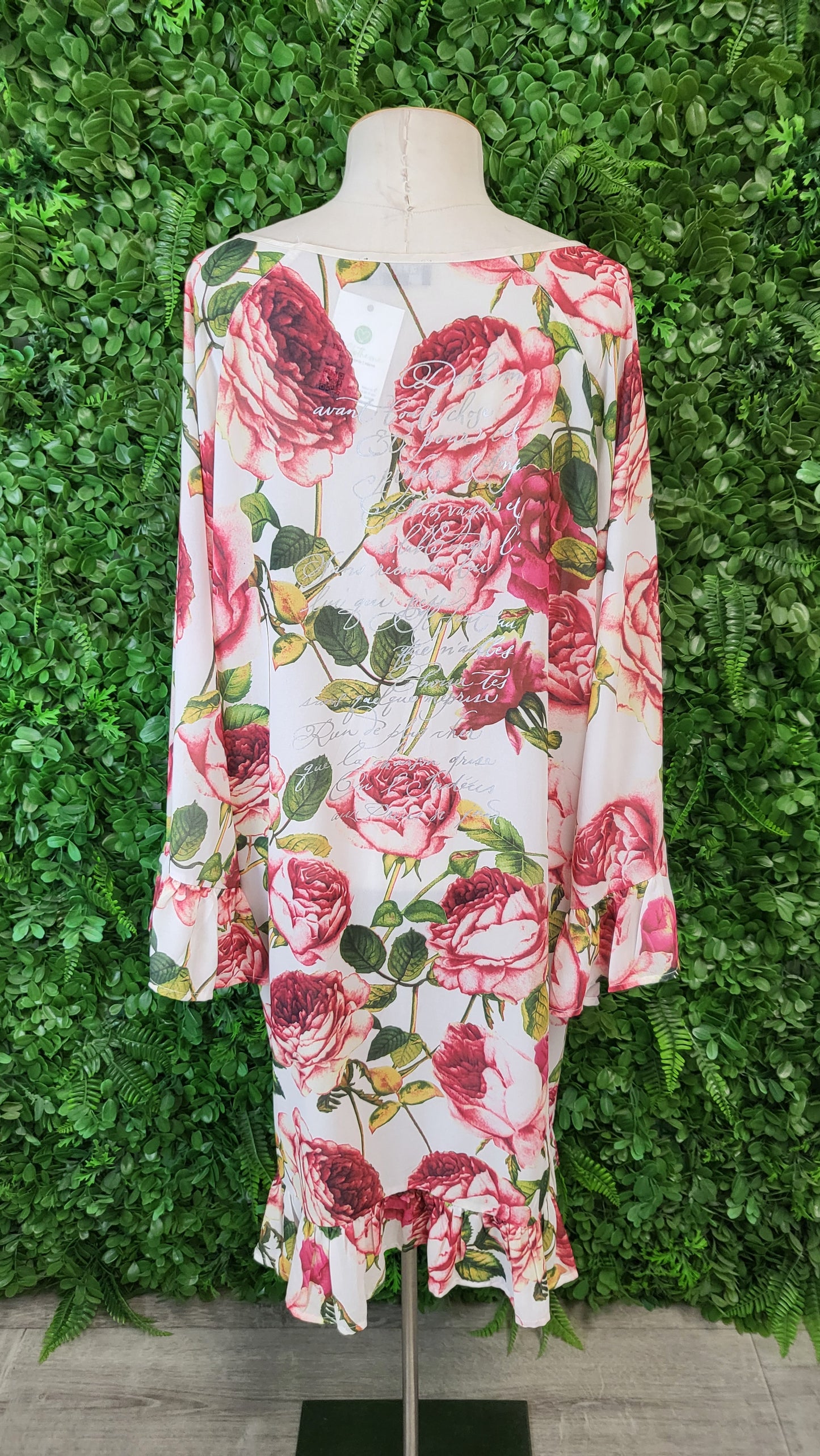 Jellicoe Floral Frill Slip Dress (16)