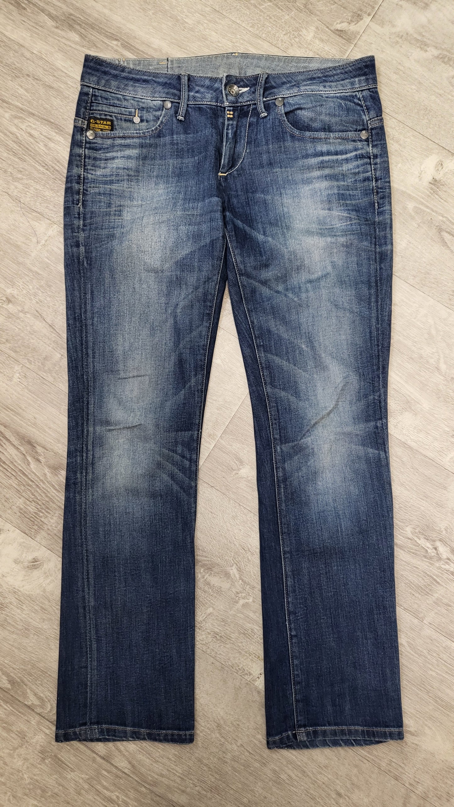 G-Star Raw Distressed Midge Straight Leg Jean (12)