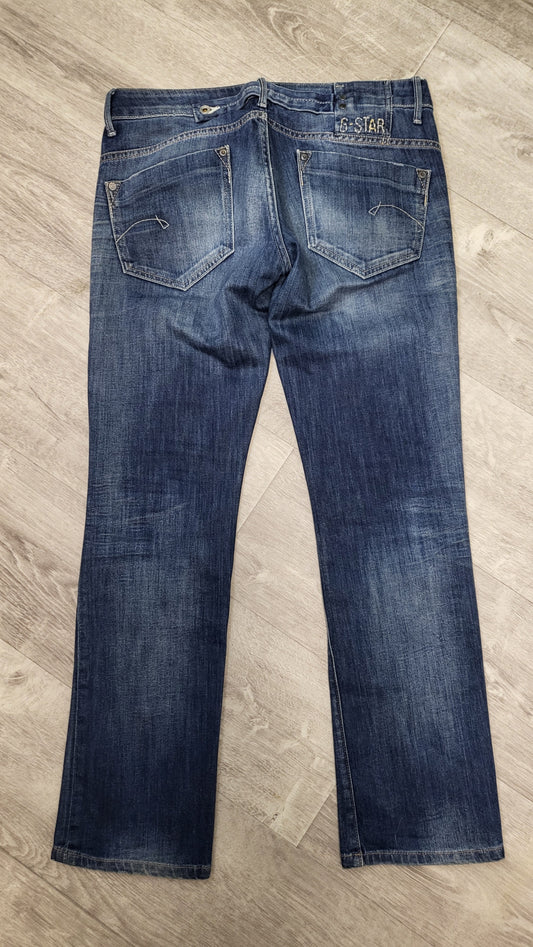 G-Star Raw Distressed Midge Straight Leg Jean (12)