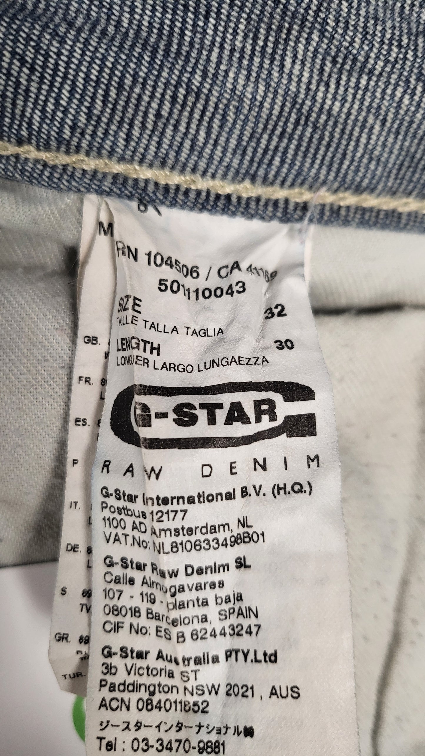 G-Star Raw Distressed Midge Straight Leg Jean (12)