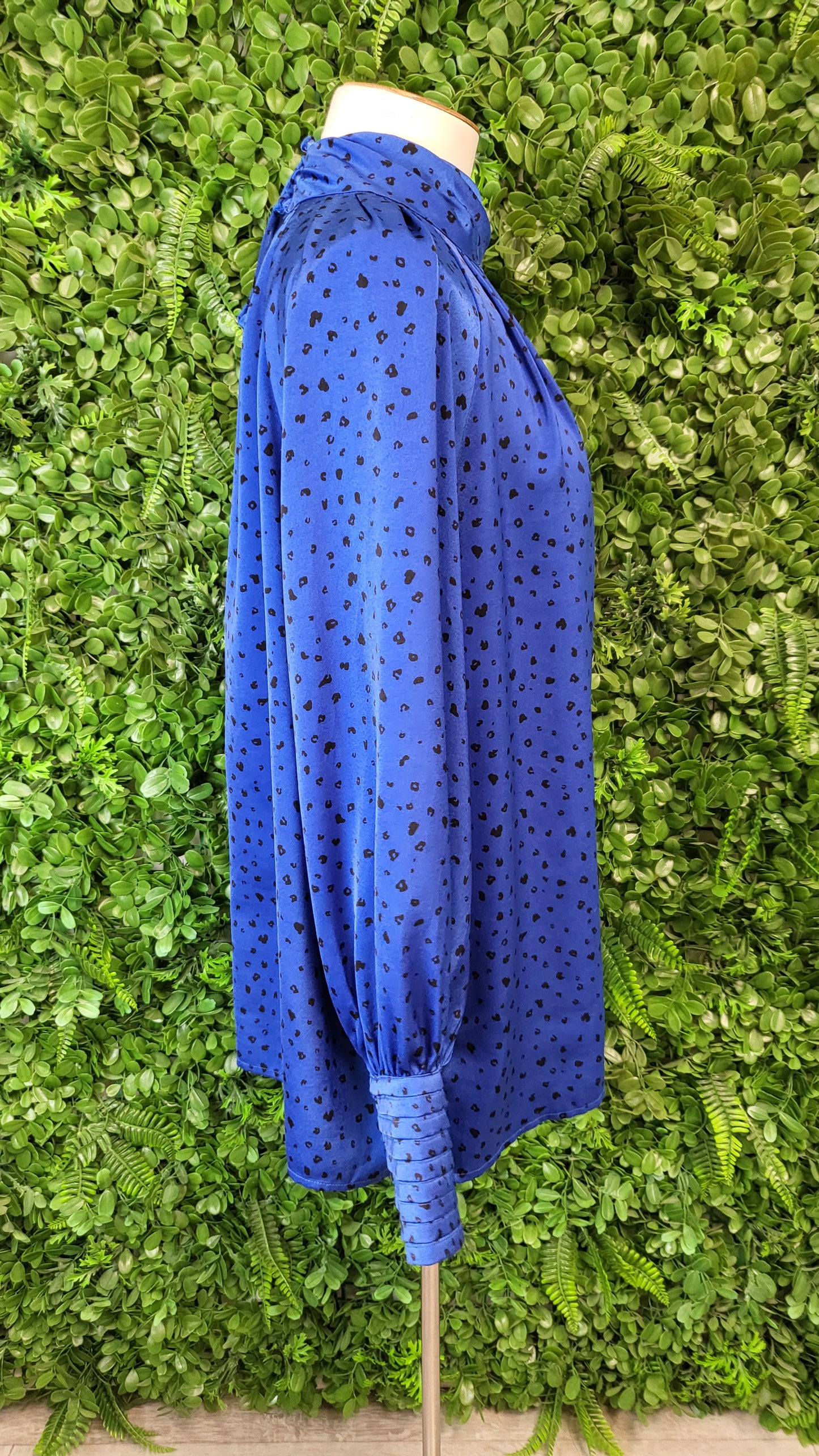 Amaya Blue Print Print Top (14)