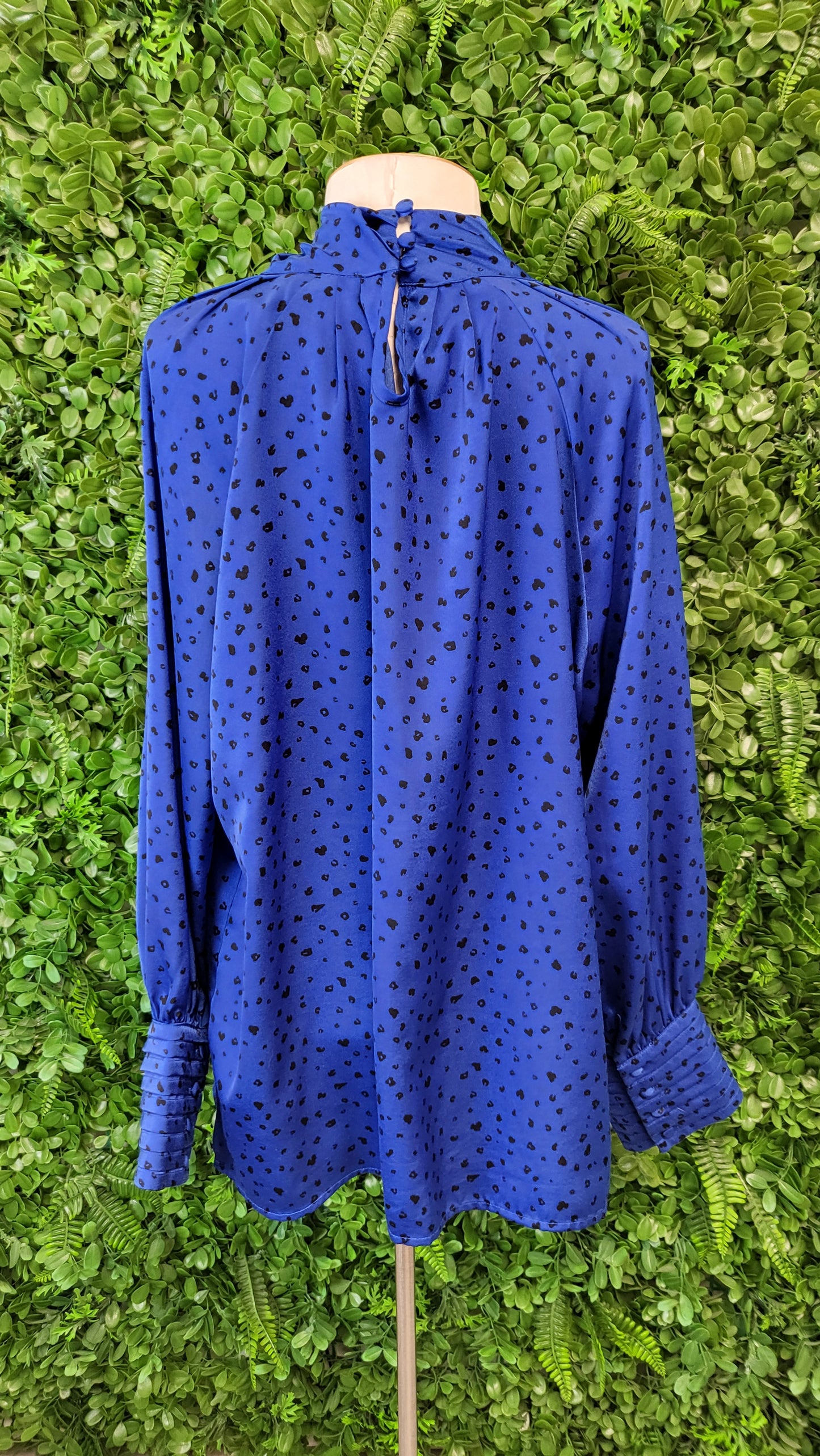 Amaya Blue Print Print Top (14)