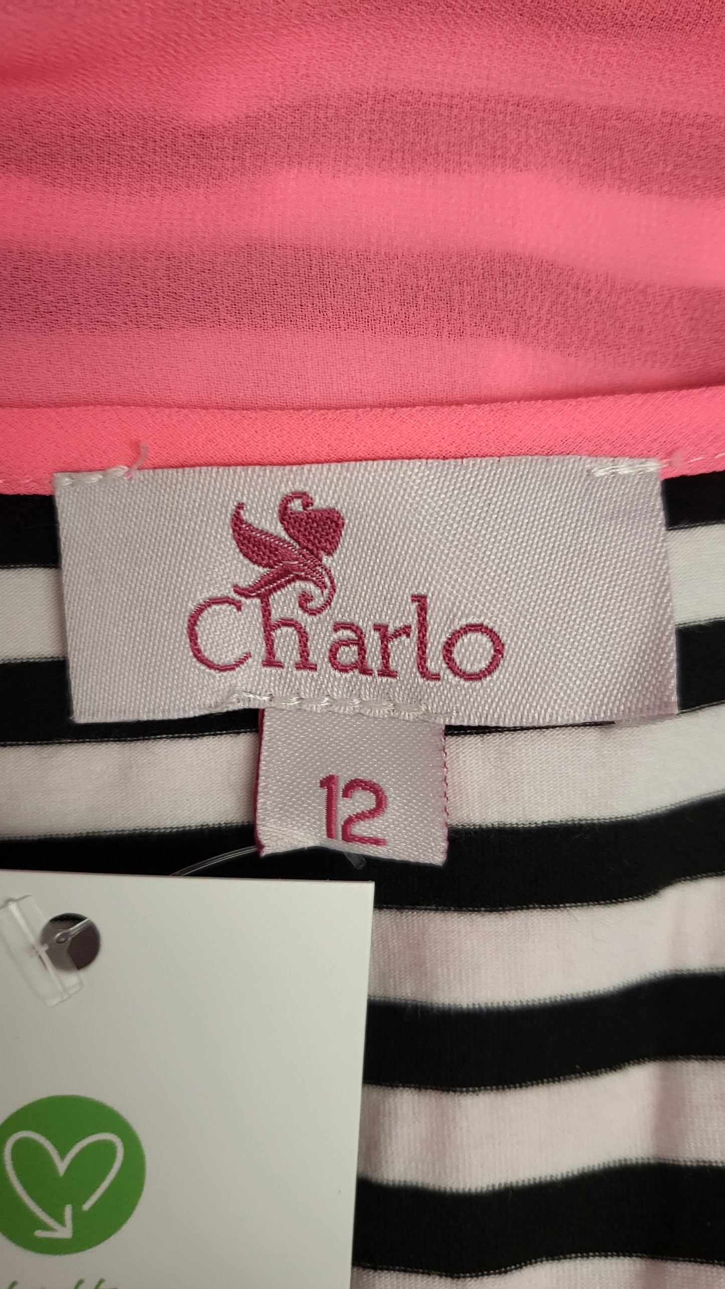 Charlo Pink Sheer Layering Top (12)