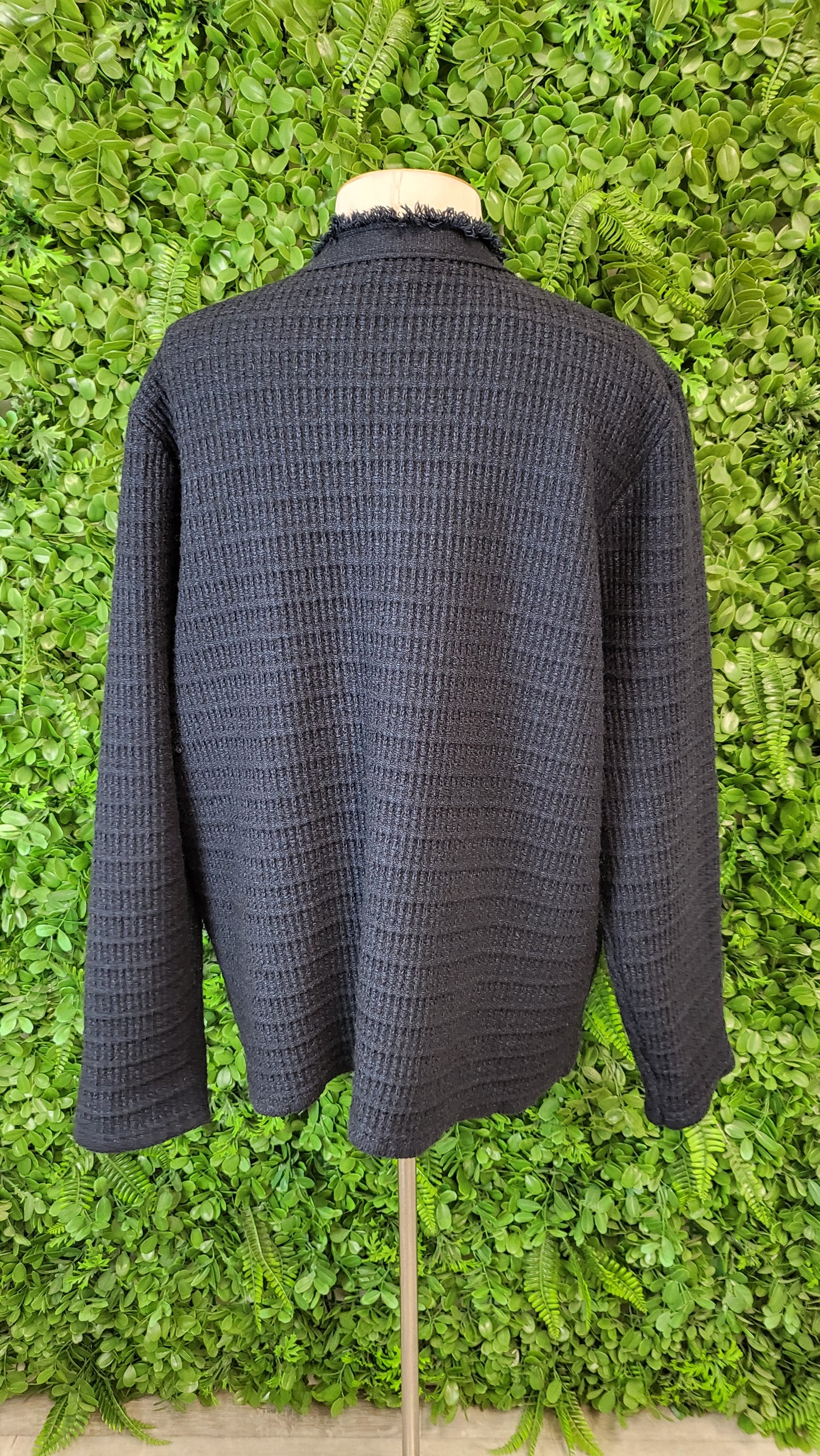 Blue Illusion Navy Knit Jacket (20)
