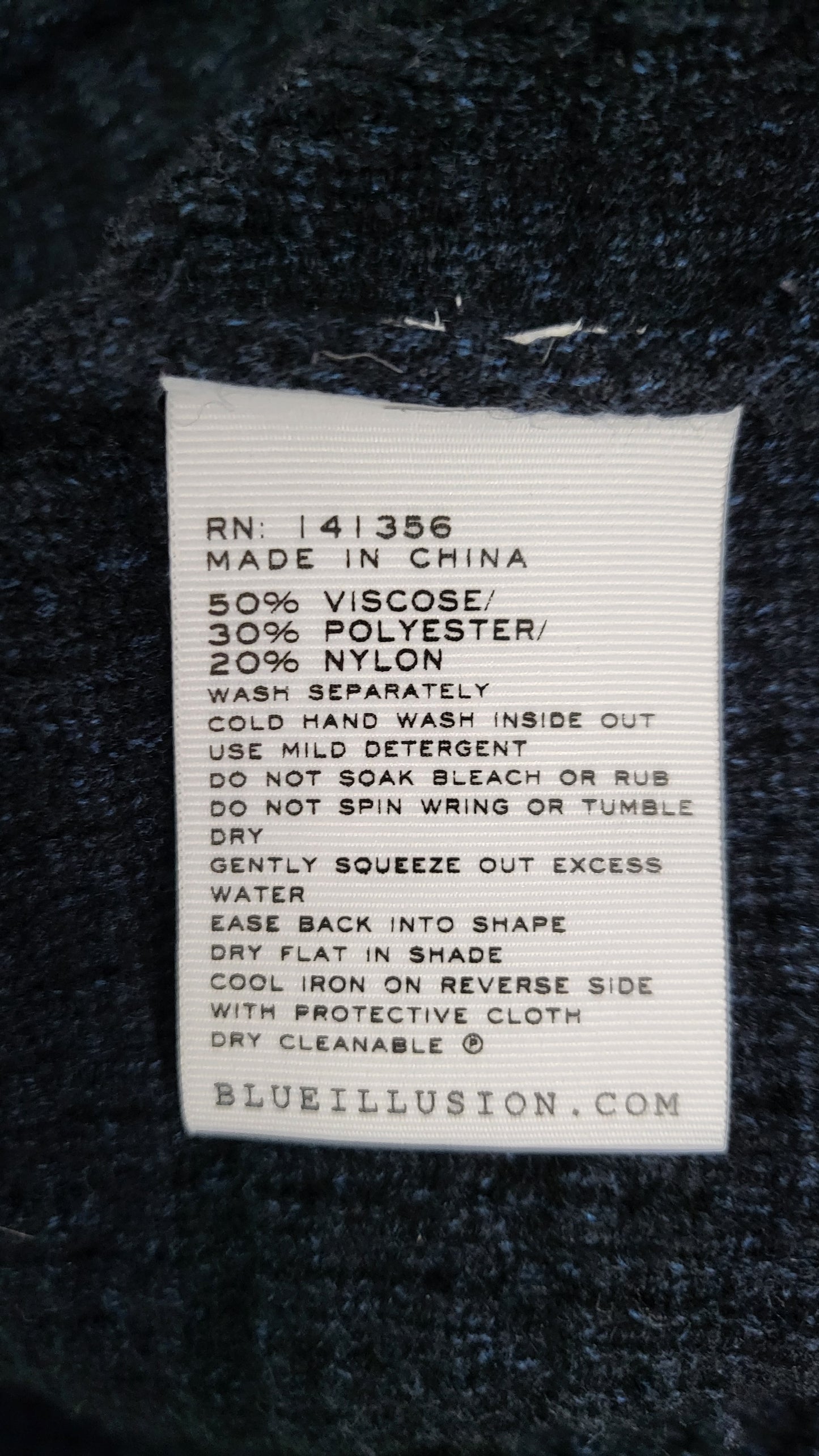 Blue Illusion Navy Knit Jacket (20)