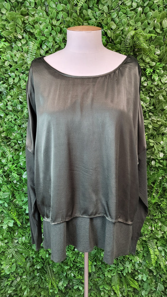 Moss Green Trixie Top BNWT (14)