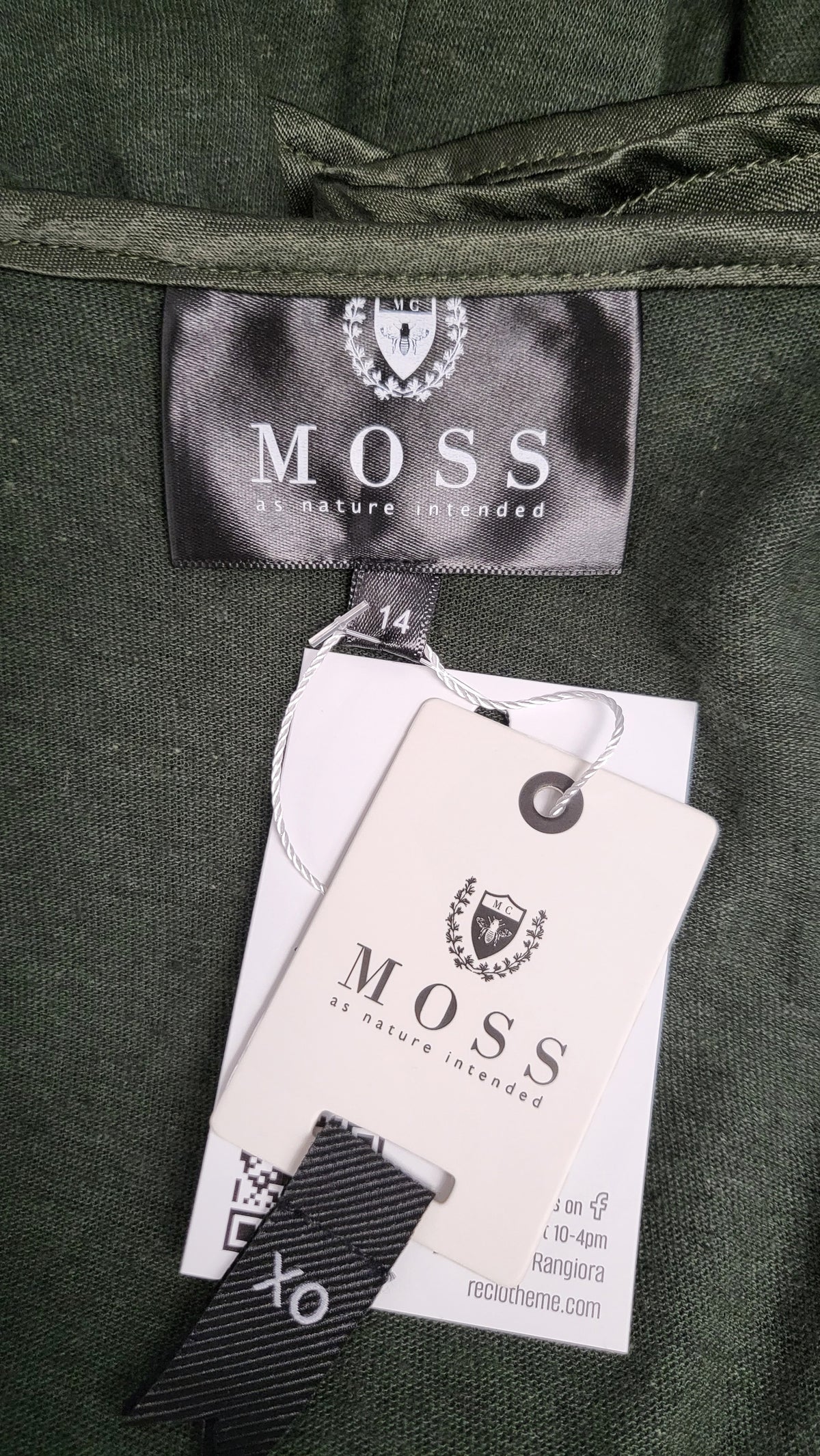 Moss Green Trixie Top BNWT (14)