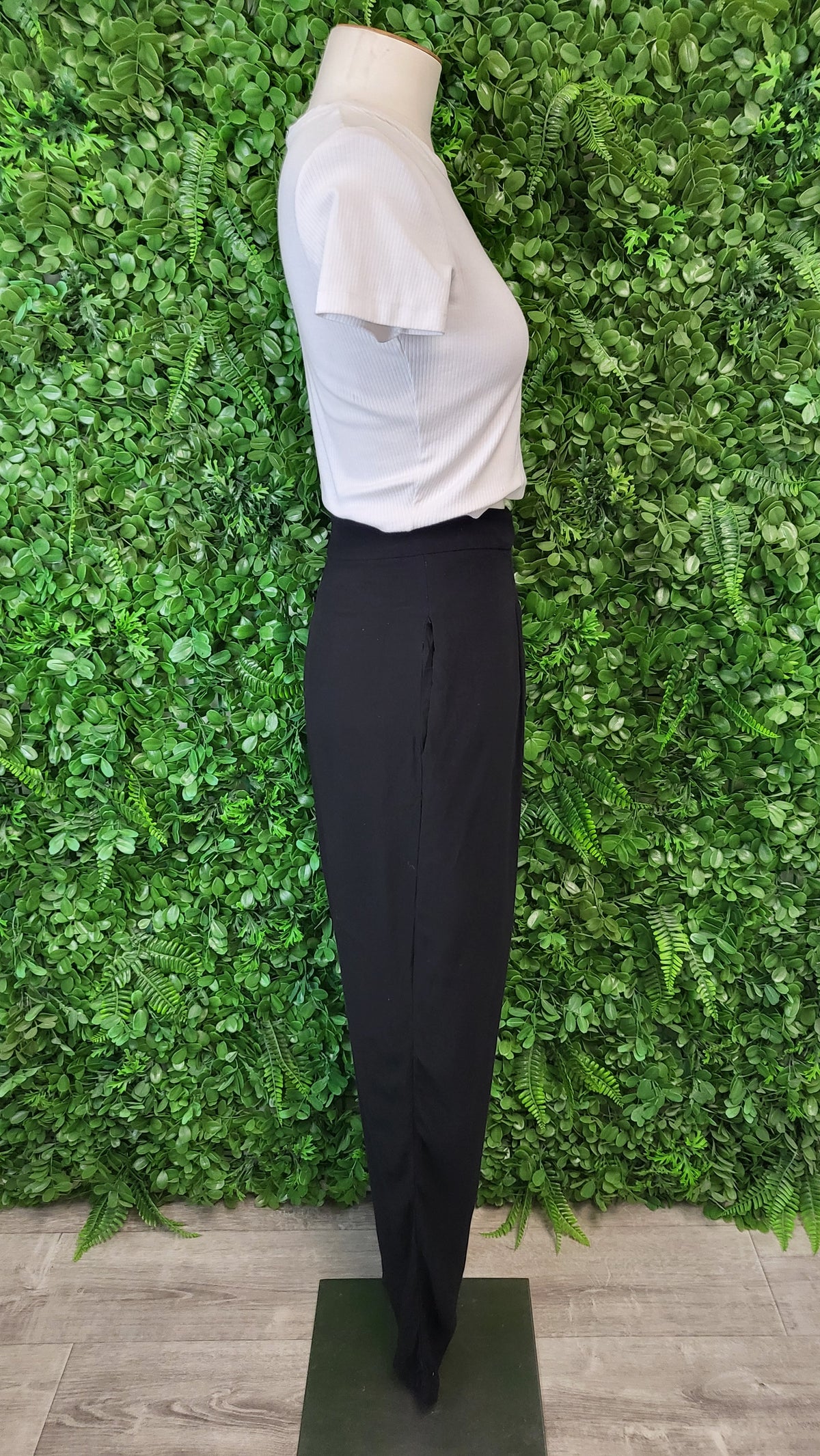 Paula Ryan Black Drape Pant (16)