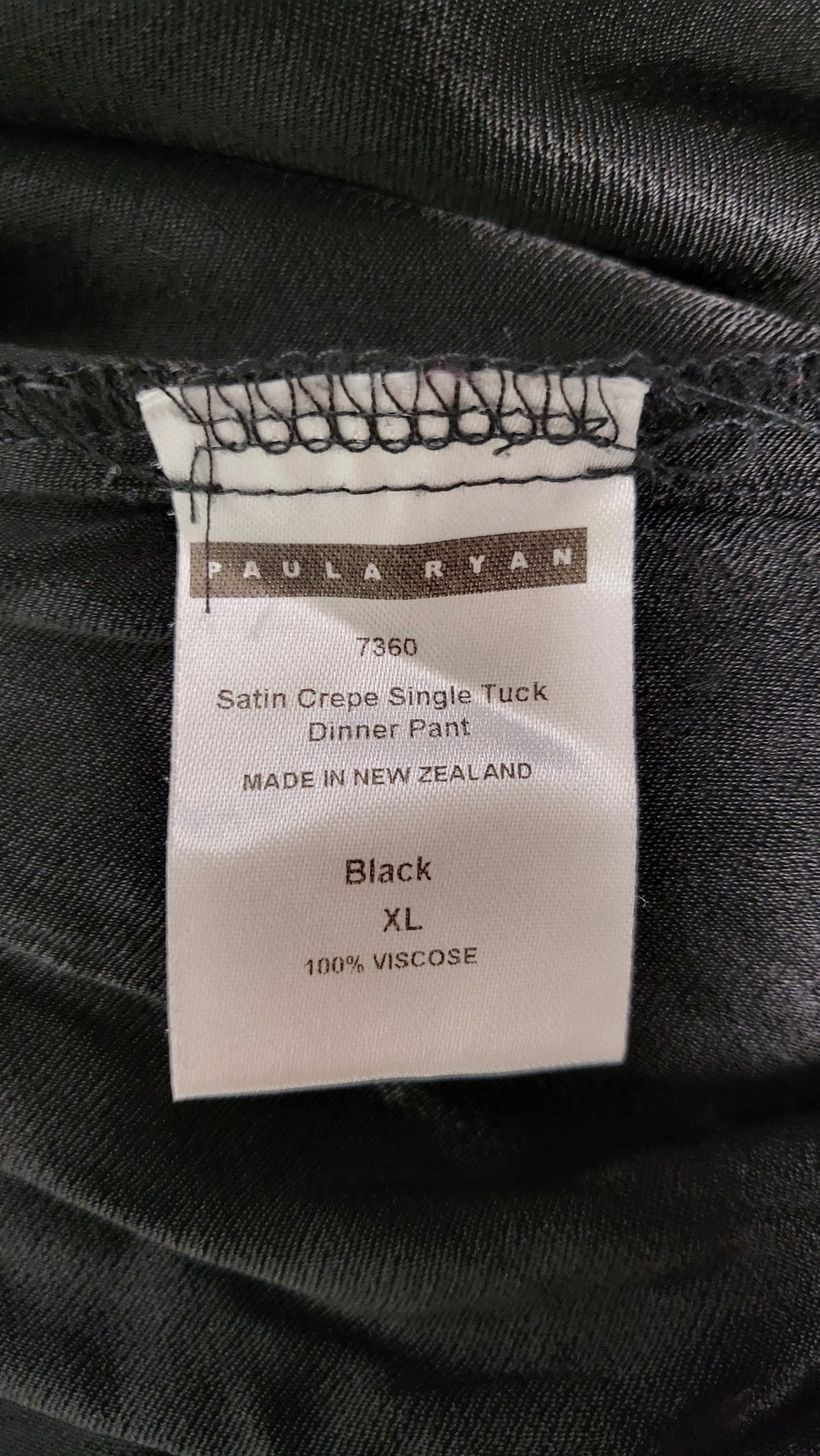 Paula Ryan Black Drape Pant (16)