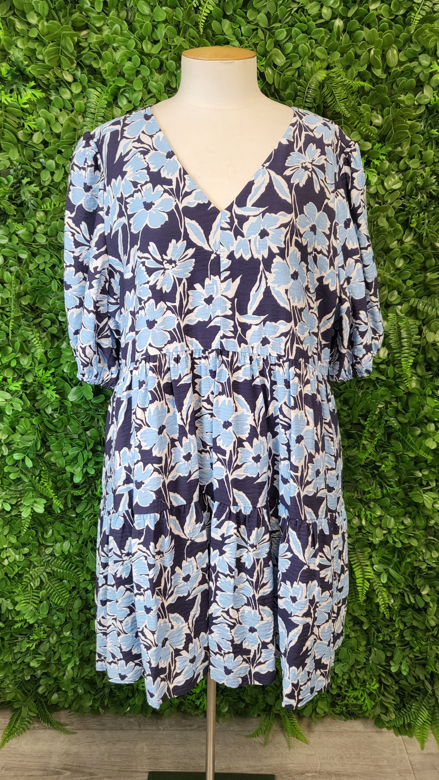 Seeking Lola Blue Royal Bloom Dress BNWT (16)