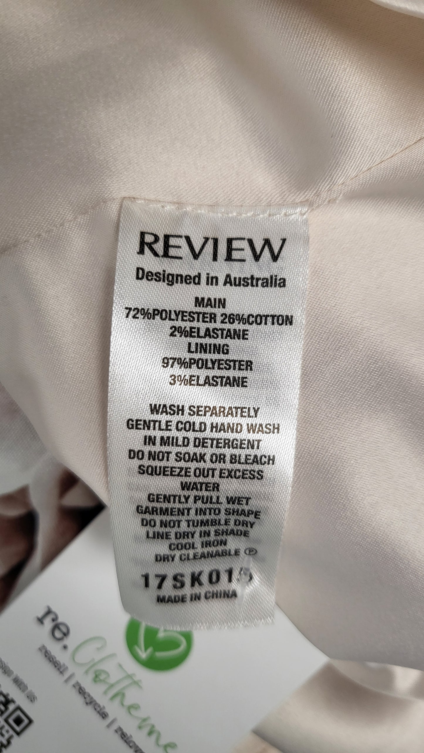 Revue Cream Floral Skirt (14)