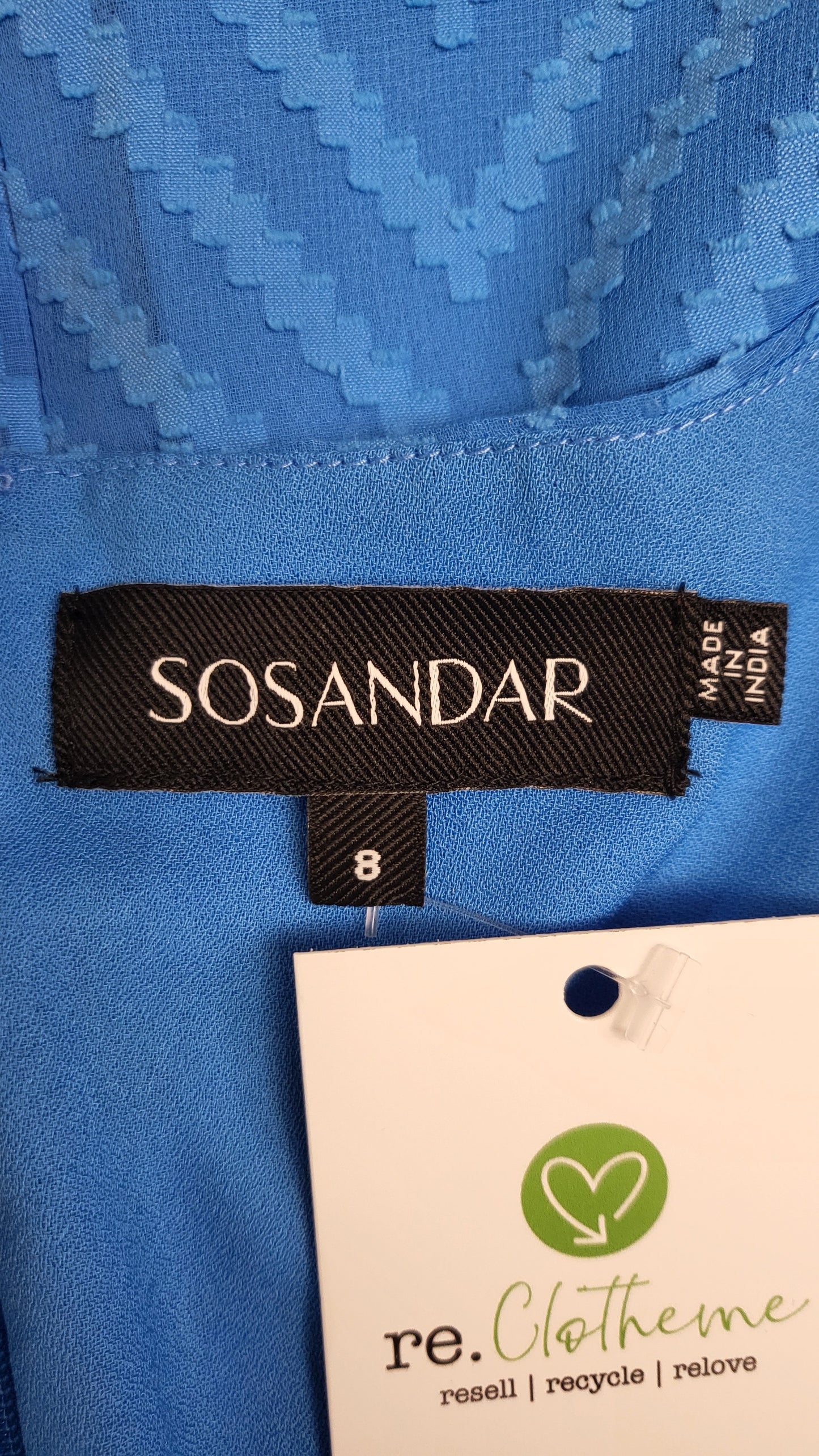 Sosandar Blue Dresses (8)