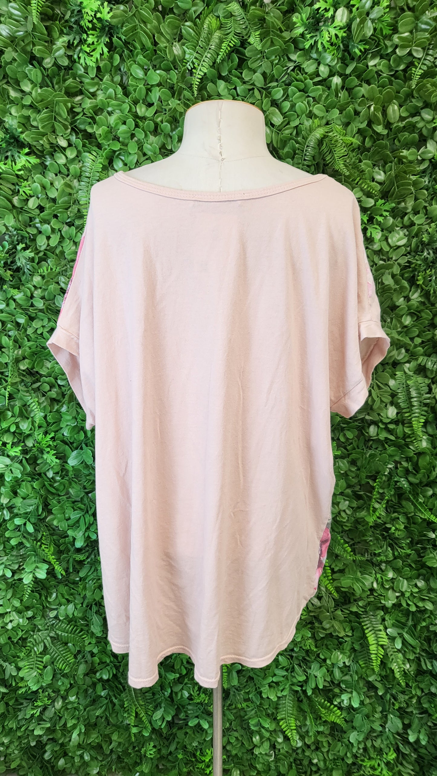 Wednesday Lulu Pink Floral Top (14-16)