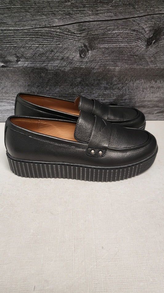 Alfie & Evie Black Dune Loafer BNWT (40)