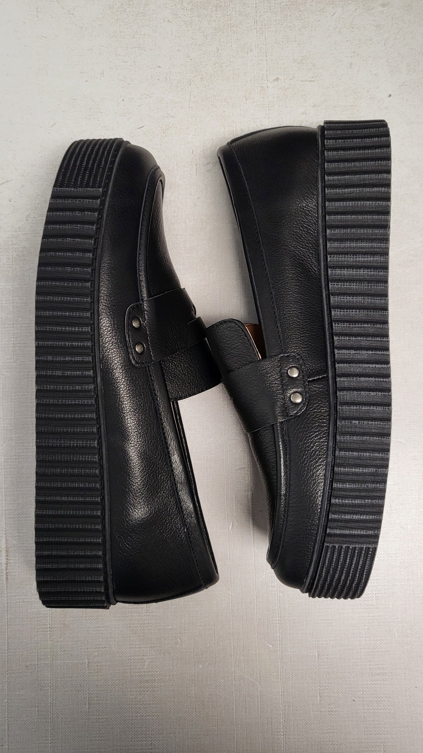 Alfie & Evie Black Dune Loafer BNWT (40)