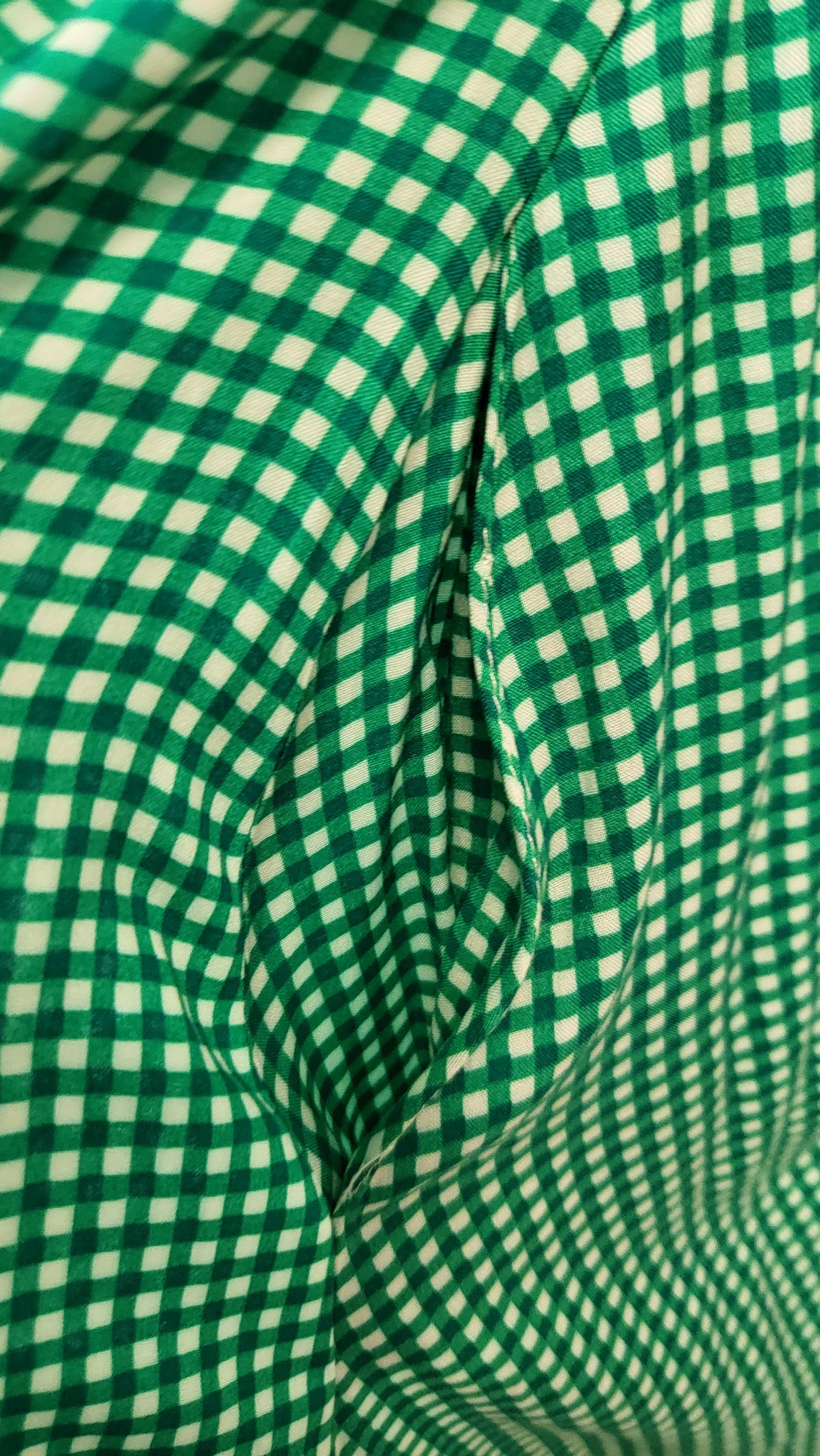 Sunday Boho Green Gingham Dress (14)