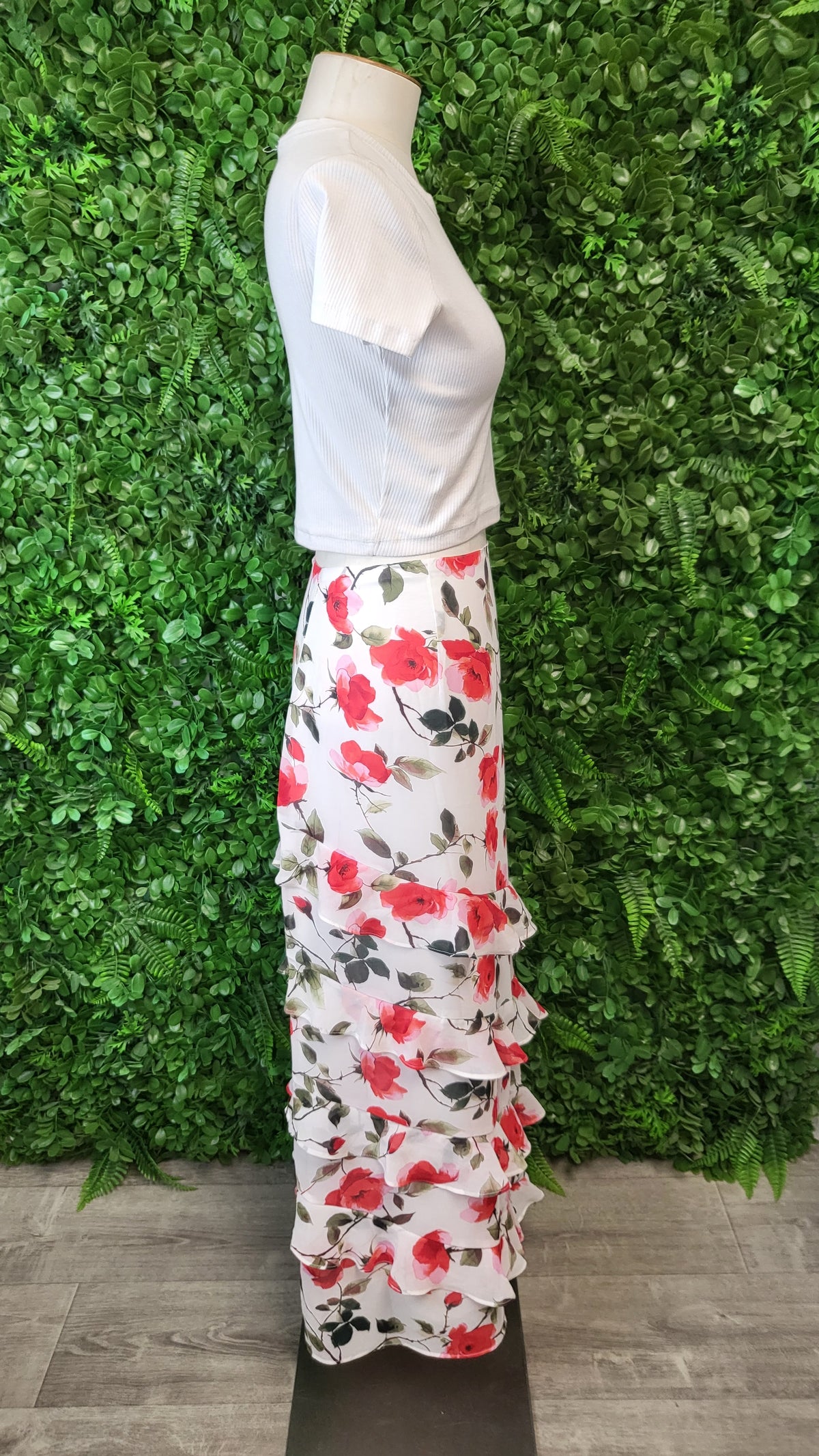 City Chic Floral Ivy Fleur Skirt BNWT (18)
