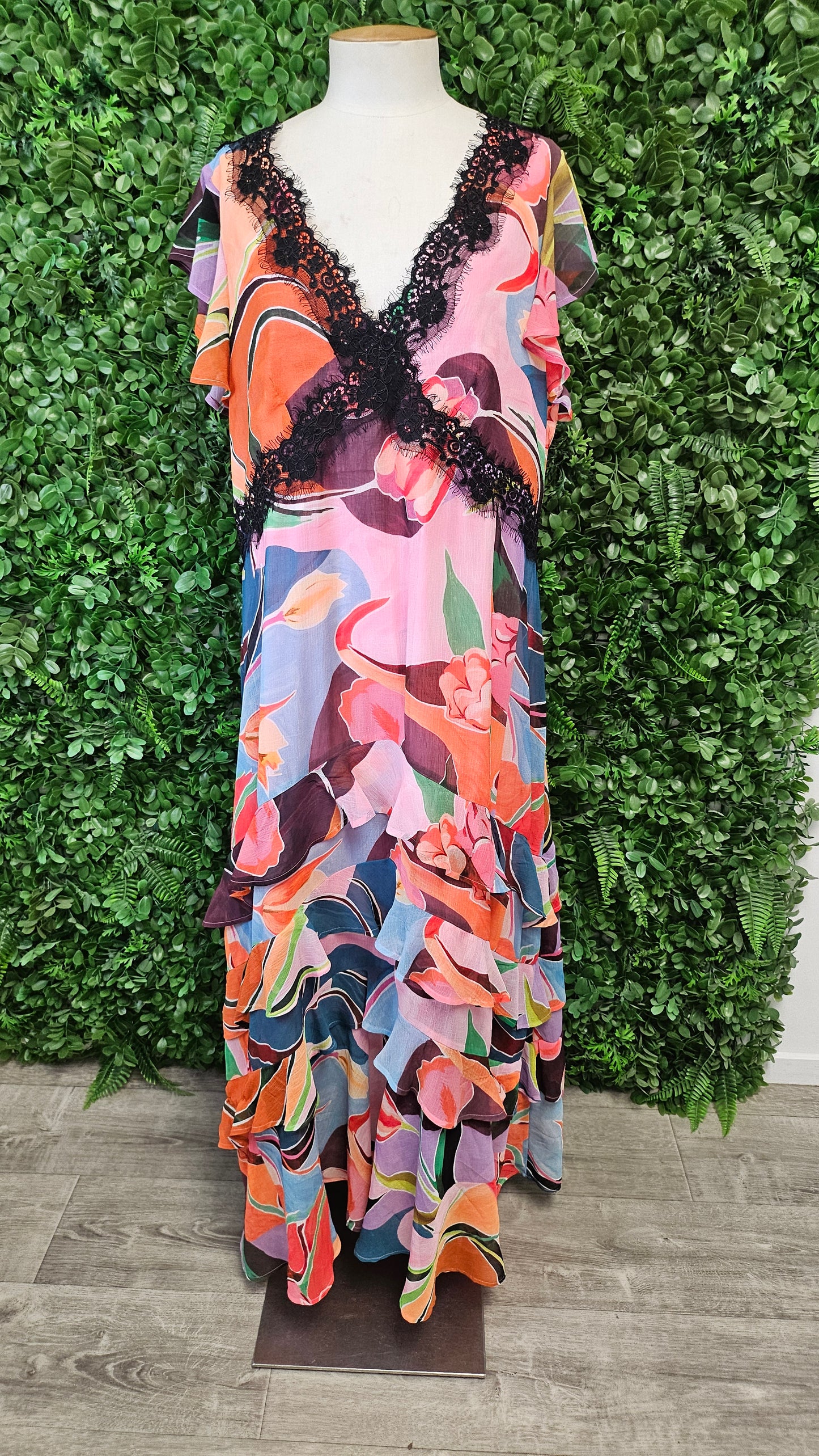 Next Multi Frill Hem Dress BNWT (20)