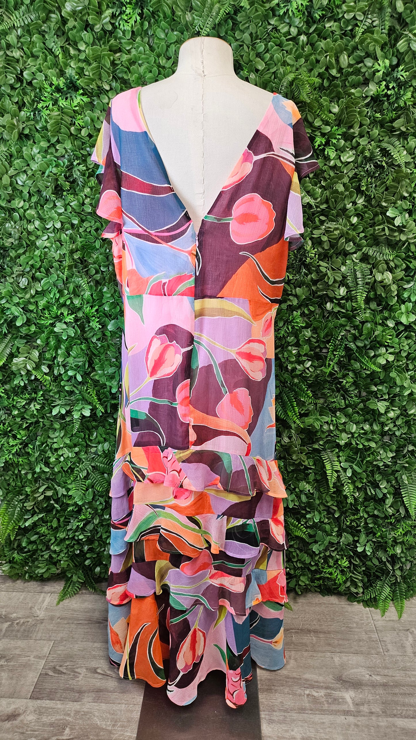 Next Multi Frill Hem Dress BNWT (20)
