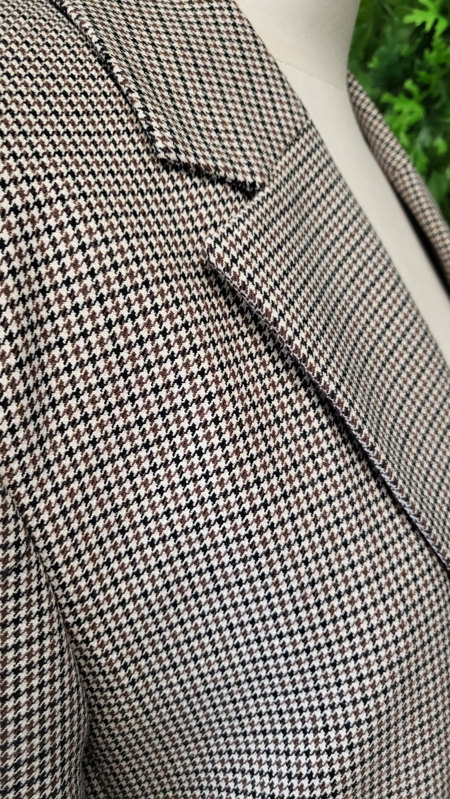 Seed Brown Houndstooth Blazer (8-10)