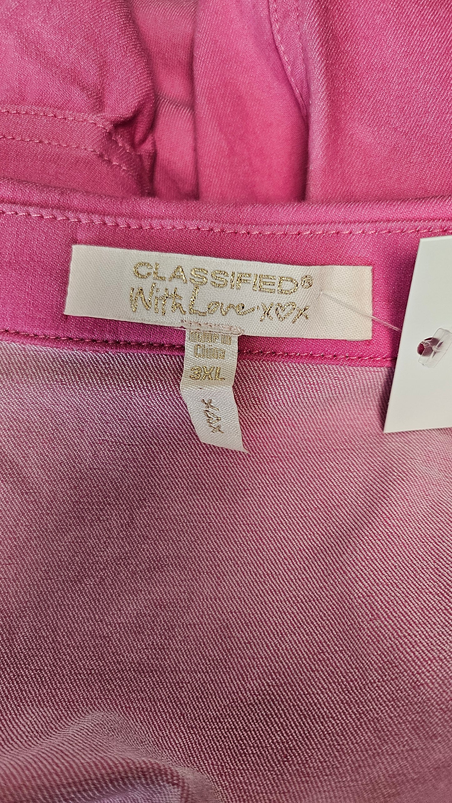 Classified With Love Pink Frill Hem Jacket (20)
