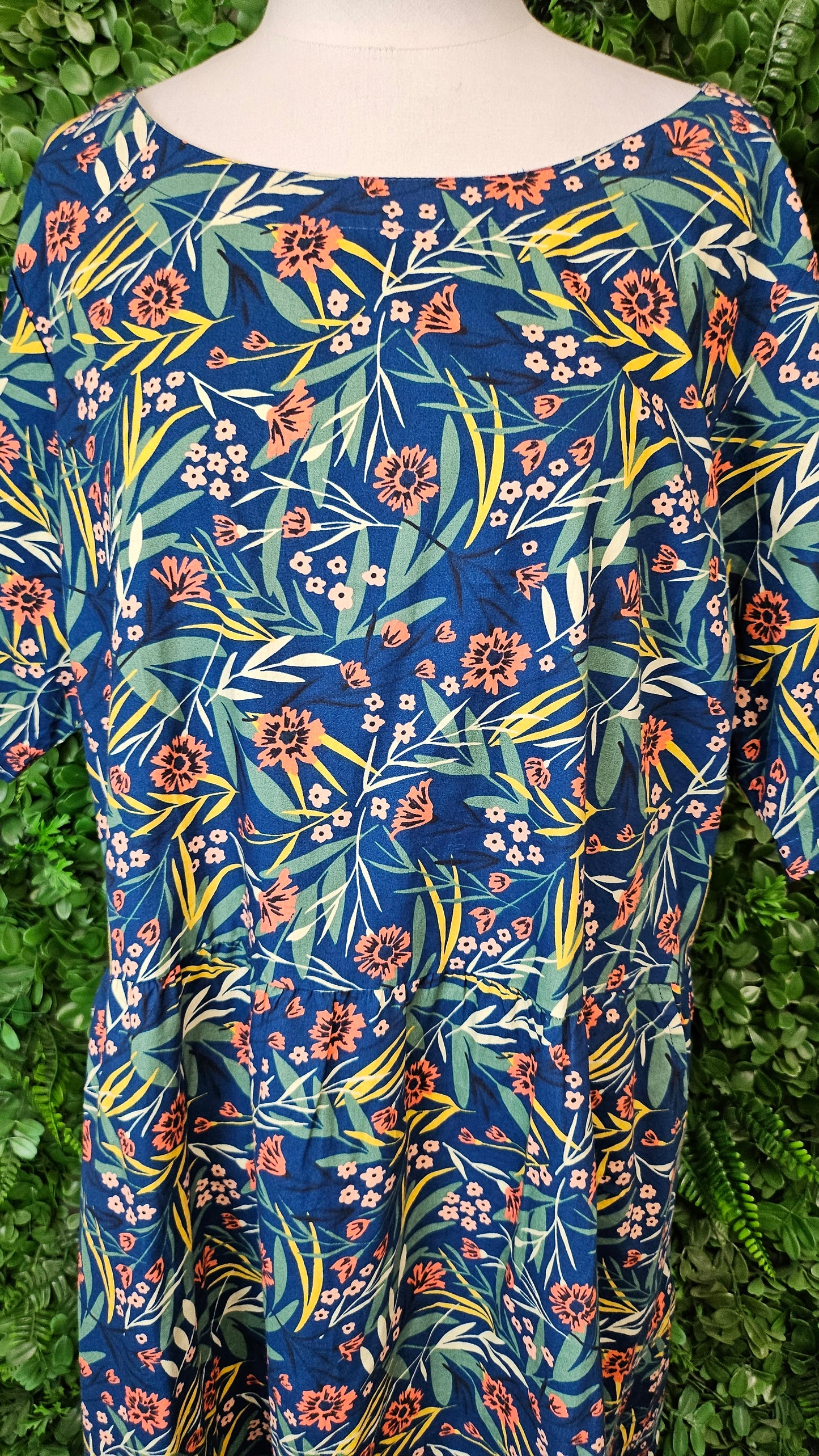 Karma East Print Cotton Dress (18)
