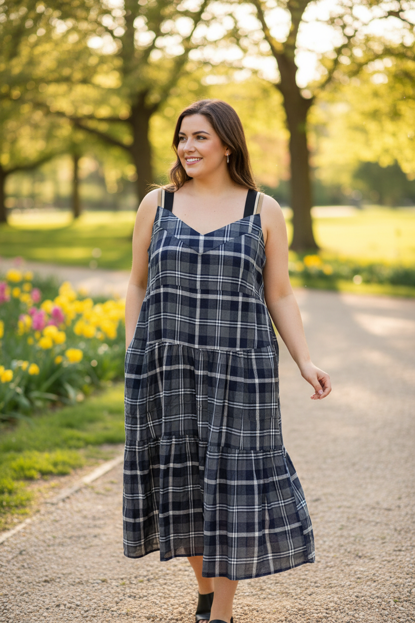 Siren Multi Check Sundress (18)
