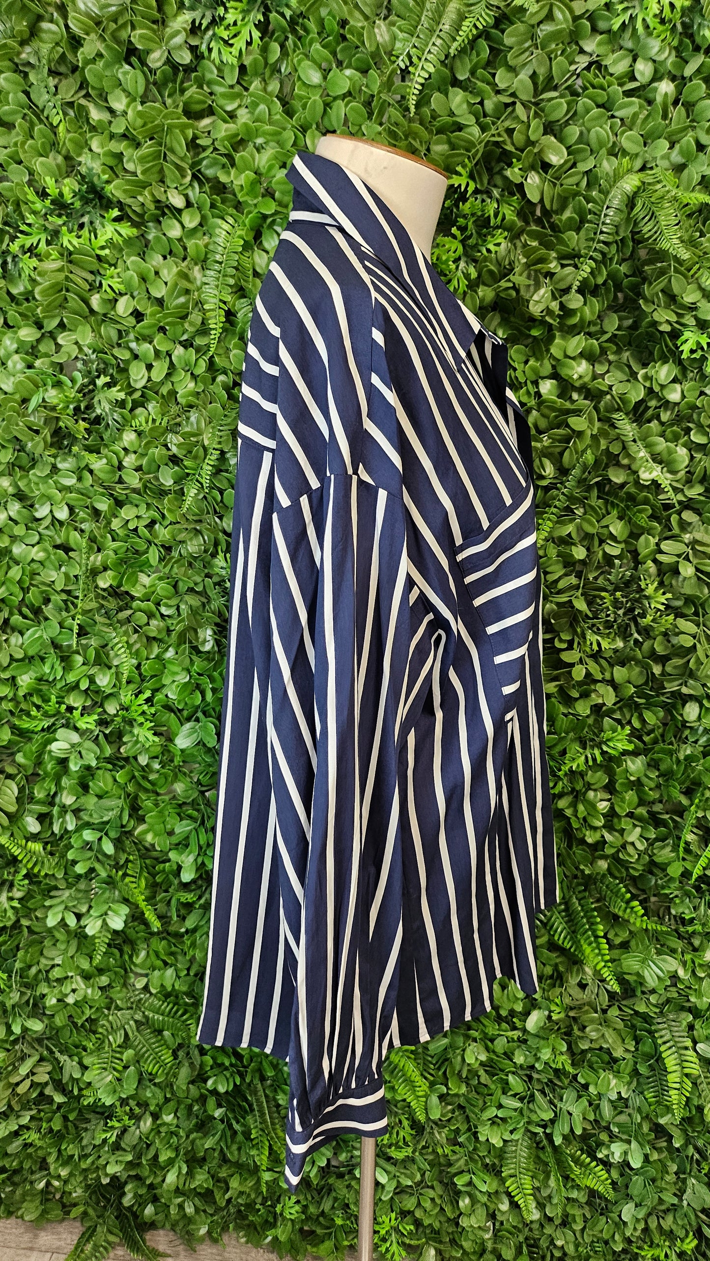 Preview Navy/White Stripe Shirt (16)