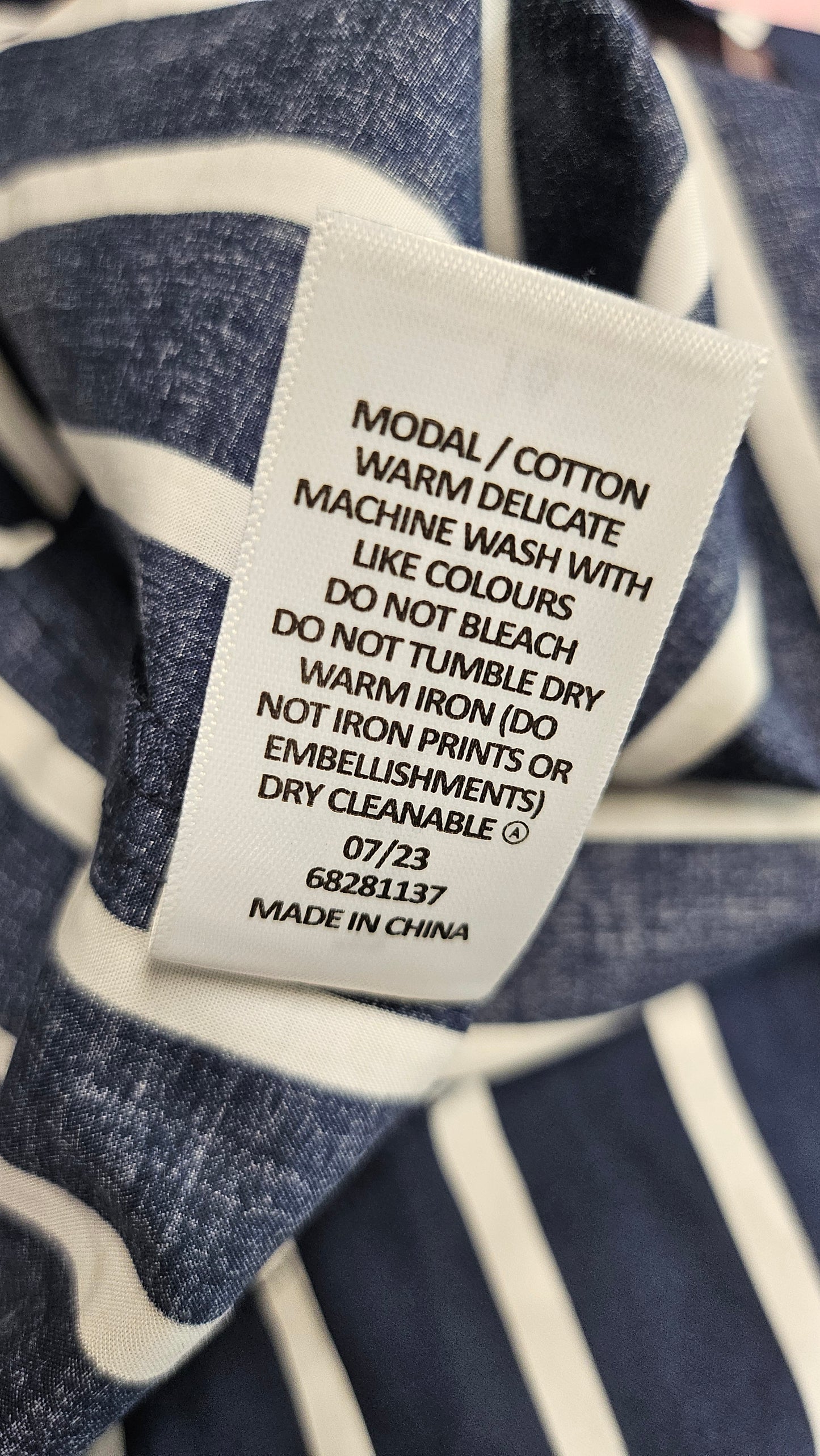 Preview Navy/White Stripe Shirt (16)