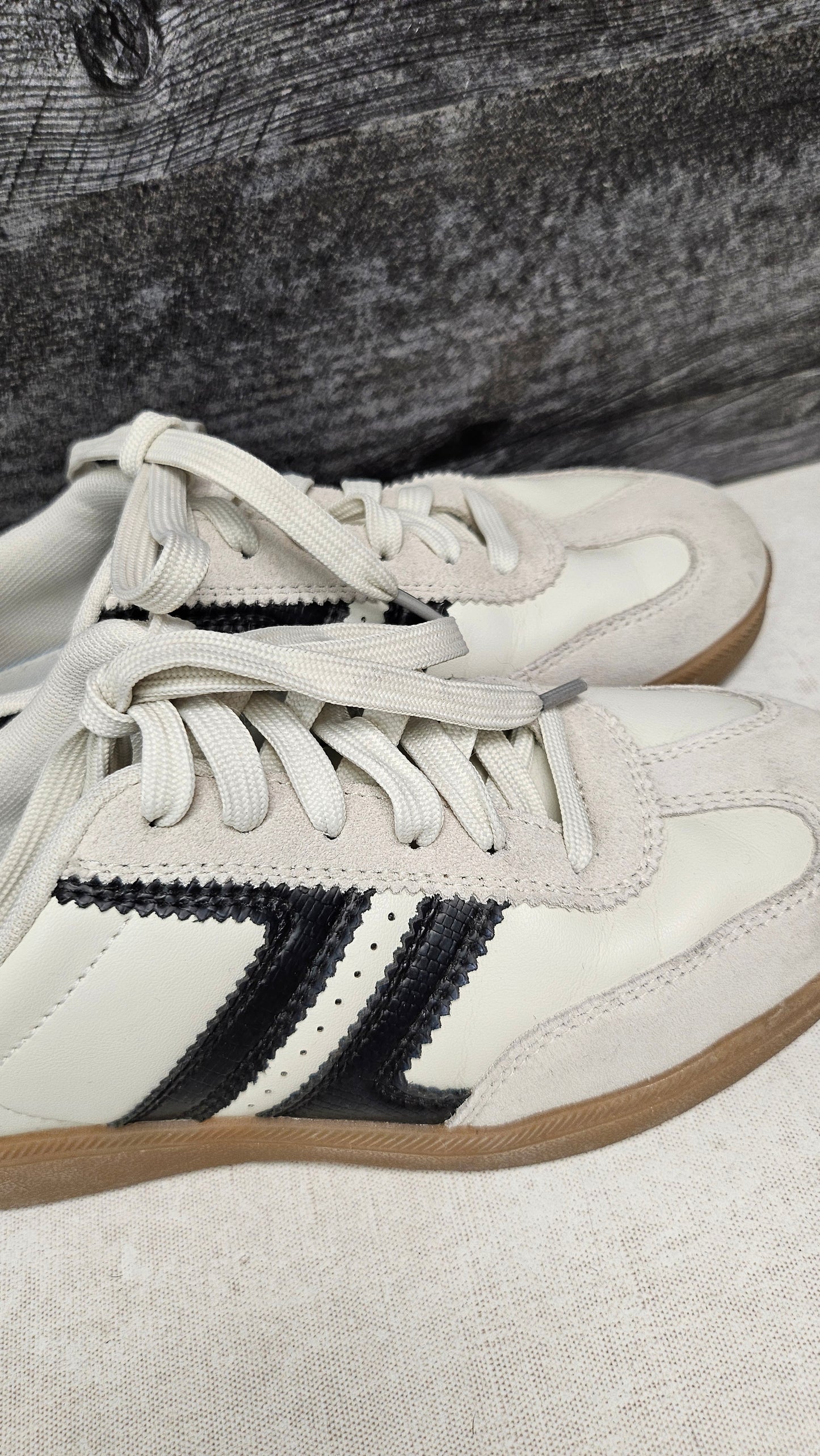 Le Sansa Cream Jasper Sneaker (36)
