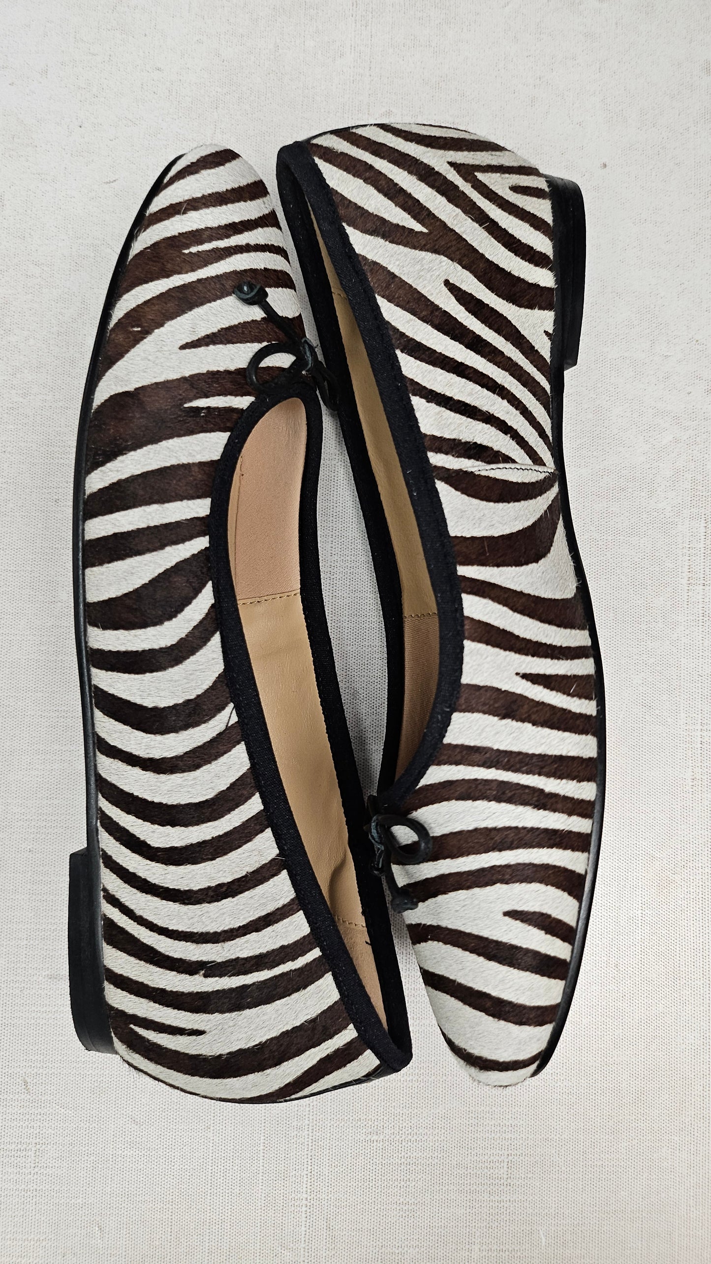Frankie 4 Brown Zebra Flats (8)