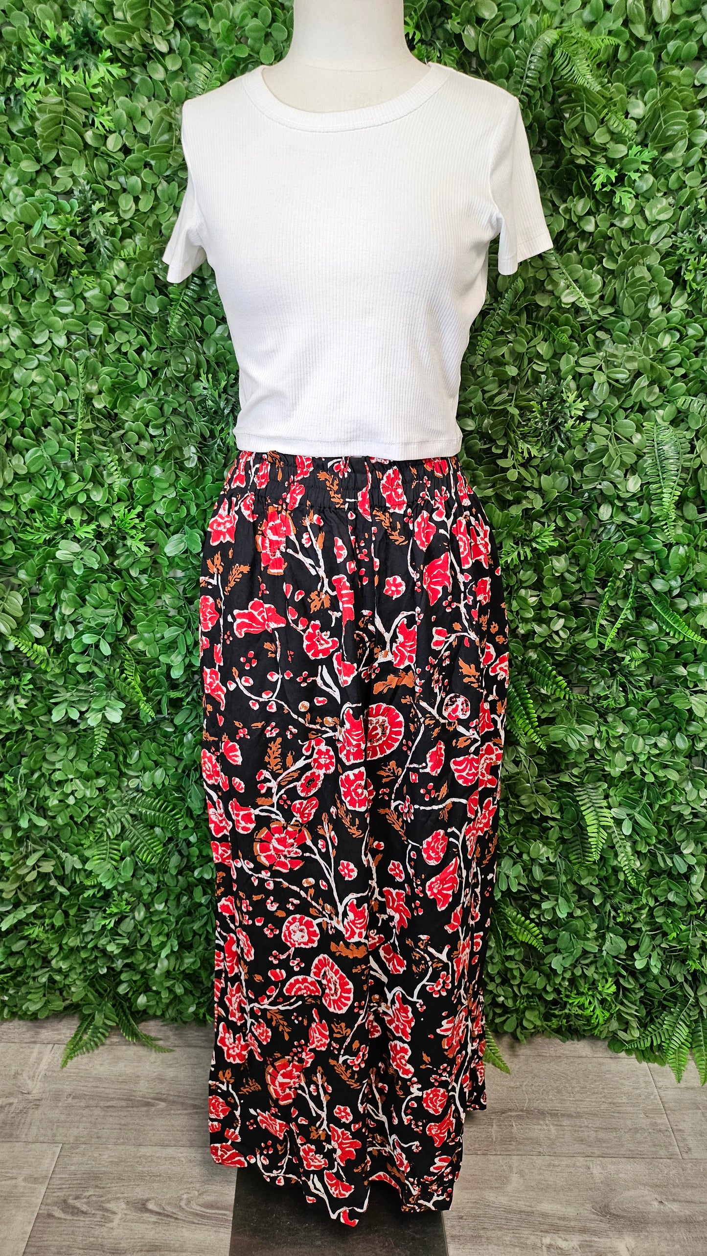 Karma East Floral Wide Leg Pant (18)