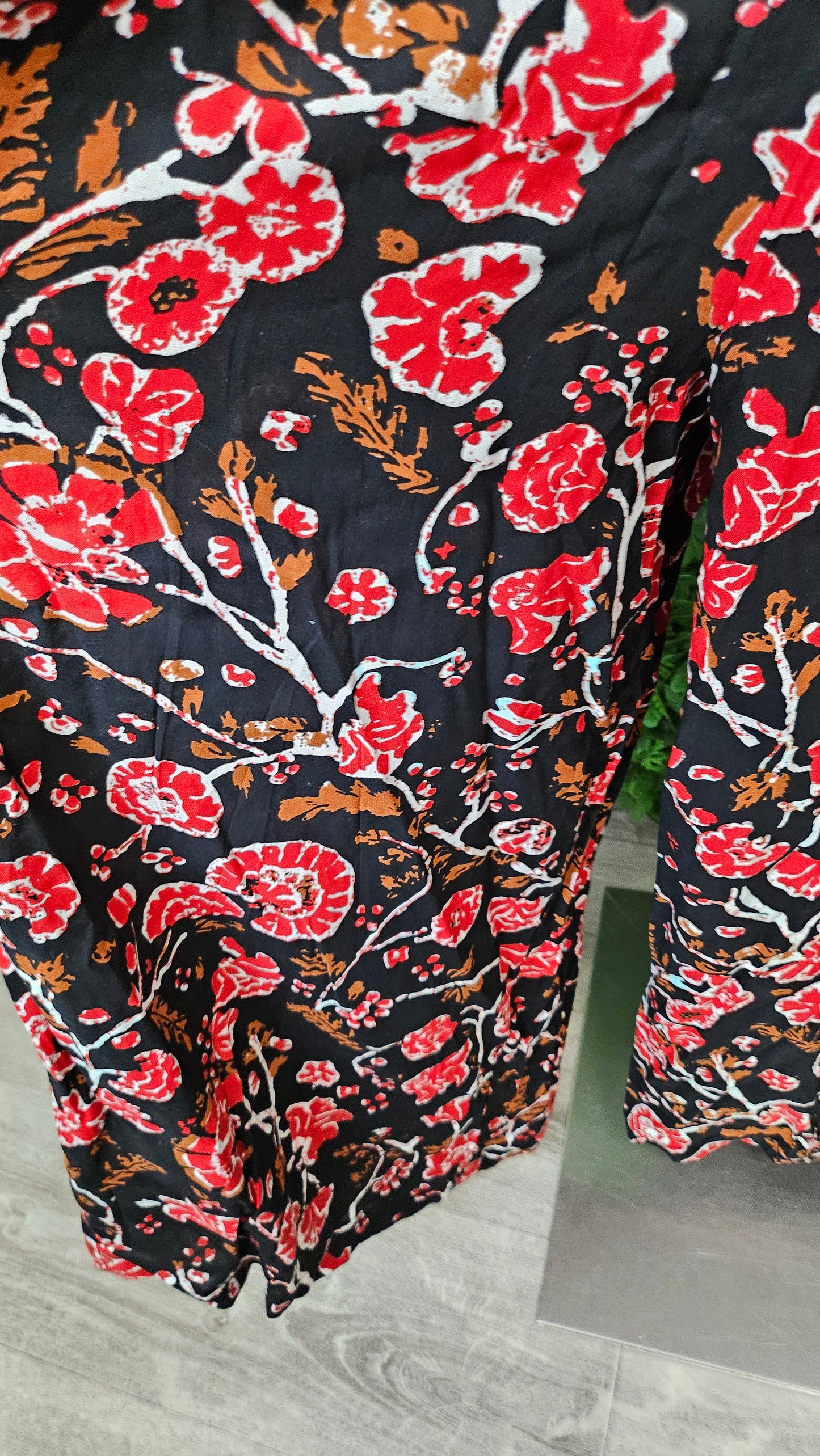 Karma East Floral Wide Leg Pant (18)
