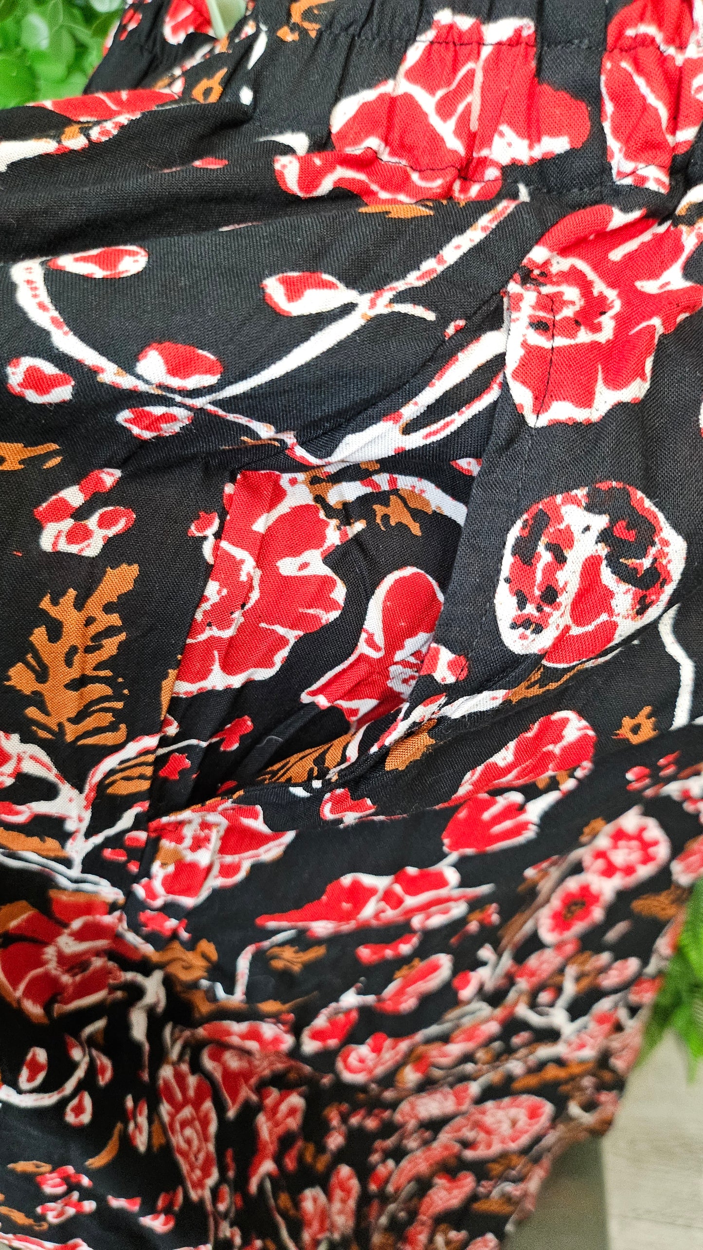 Karma East Floral Wide Leg Pant (18)