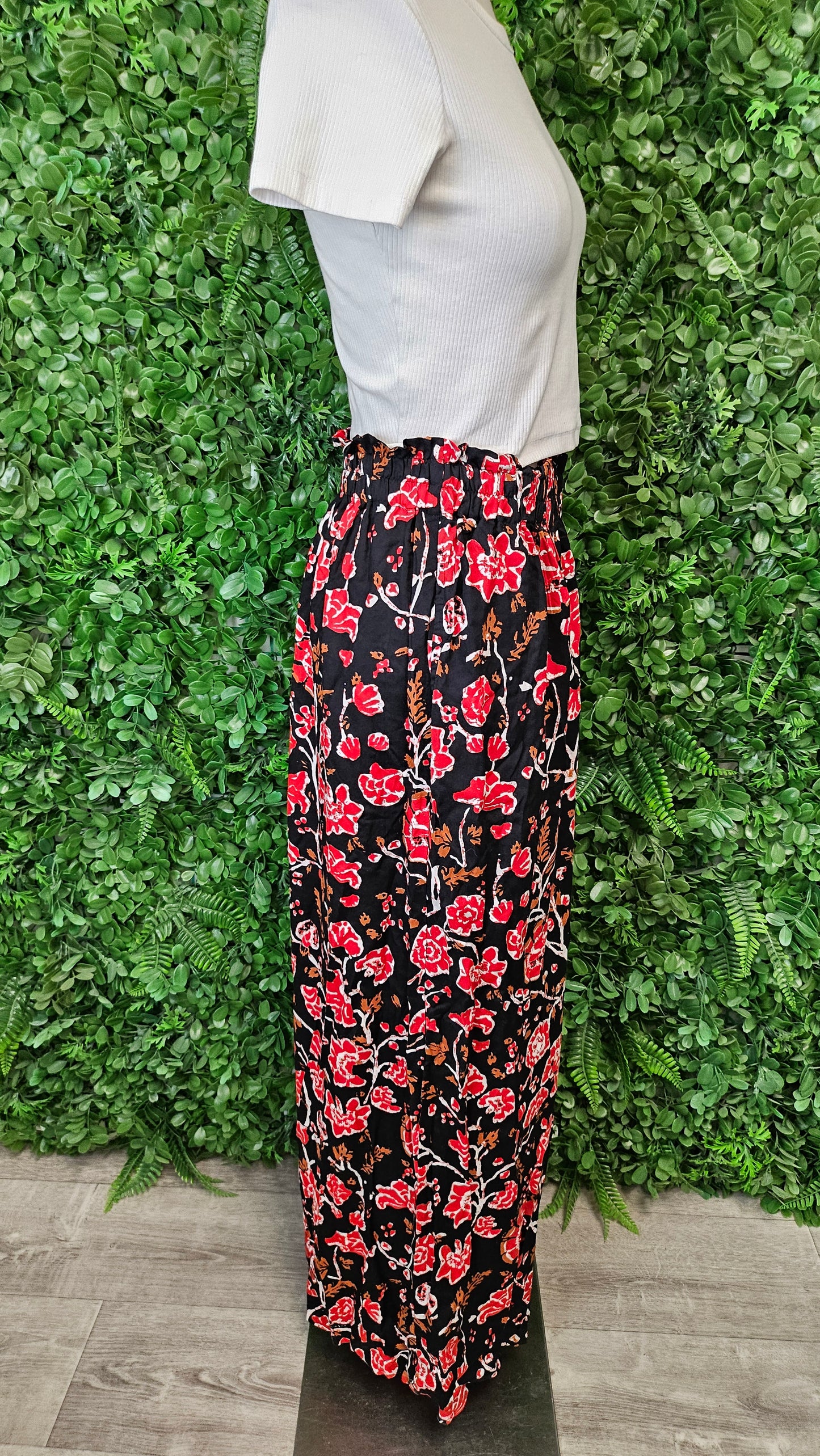 Karma East Floral Wide Leg Pant (18)